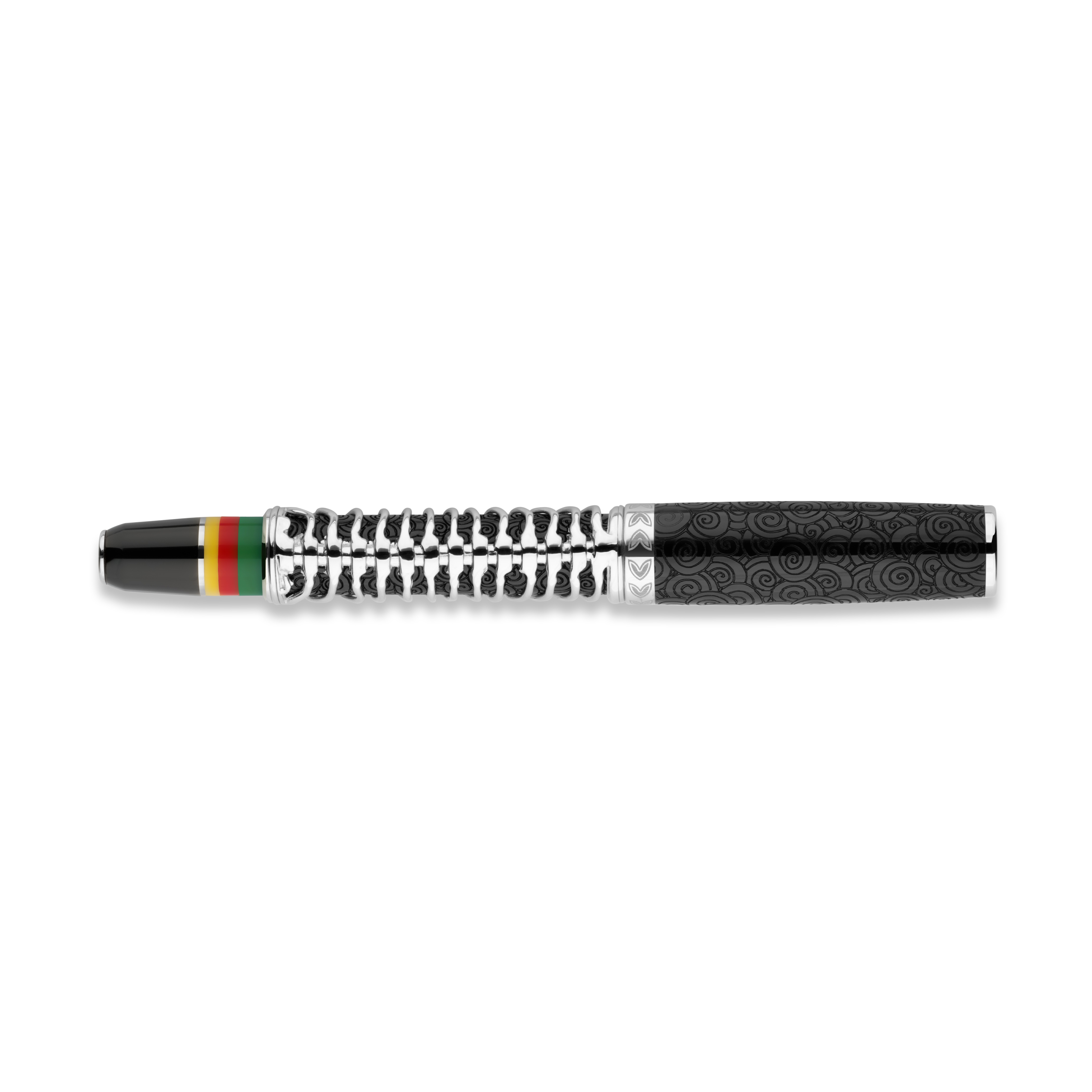 Delta Indigenous Simbu Black Sterling Silver LE ST Fountain pen Delta Indigenous Simbu Black Sterling Silver LE ST Fountain pen