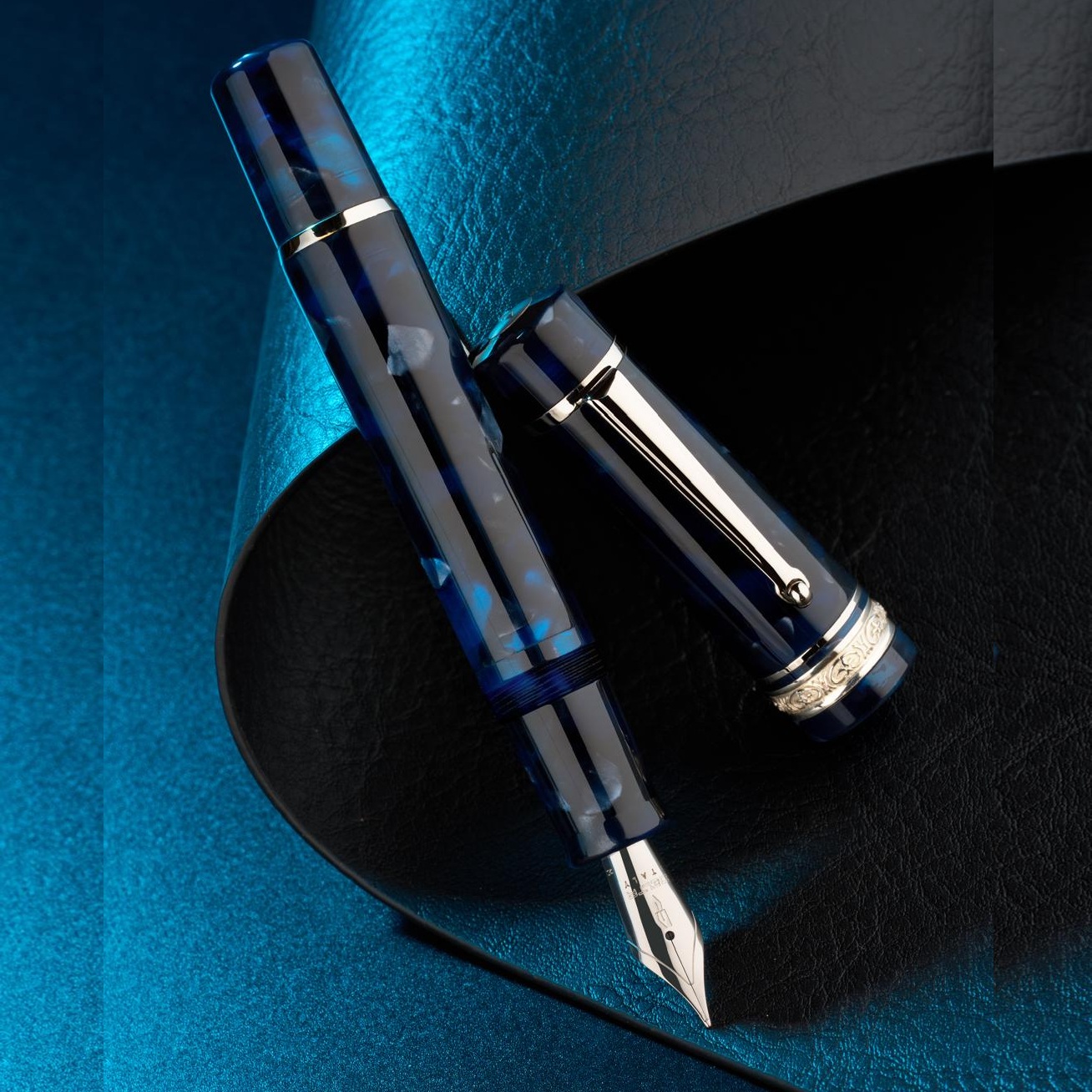 Delta Reservoir Ink Tank 2.0 Blue ST Caneta-tinteiro