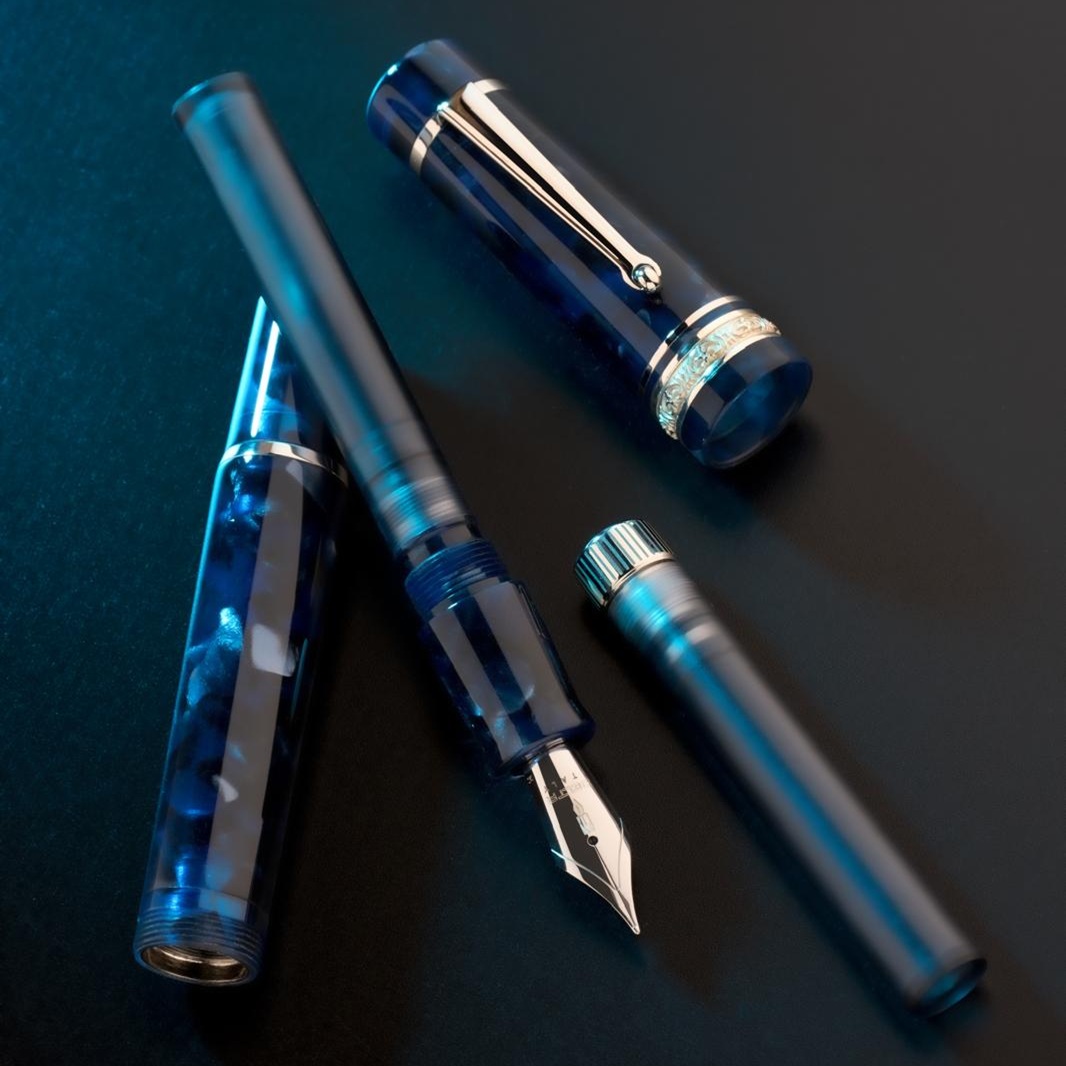 Delta Reservoir Ink Tank 2.0 Blue ST Caneta-tinteiro