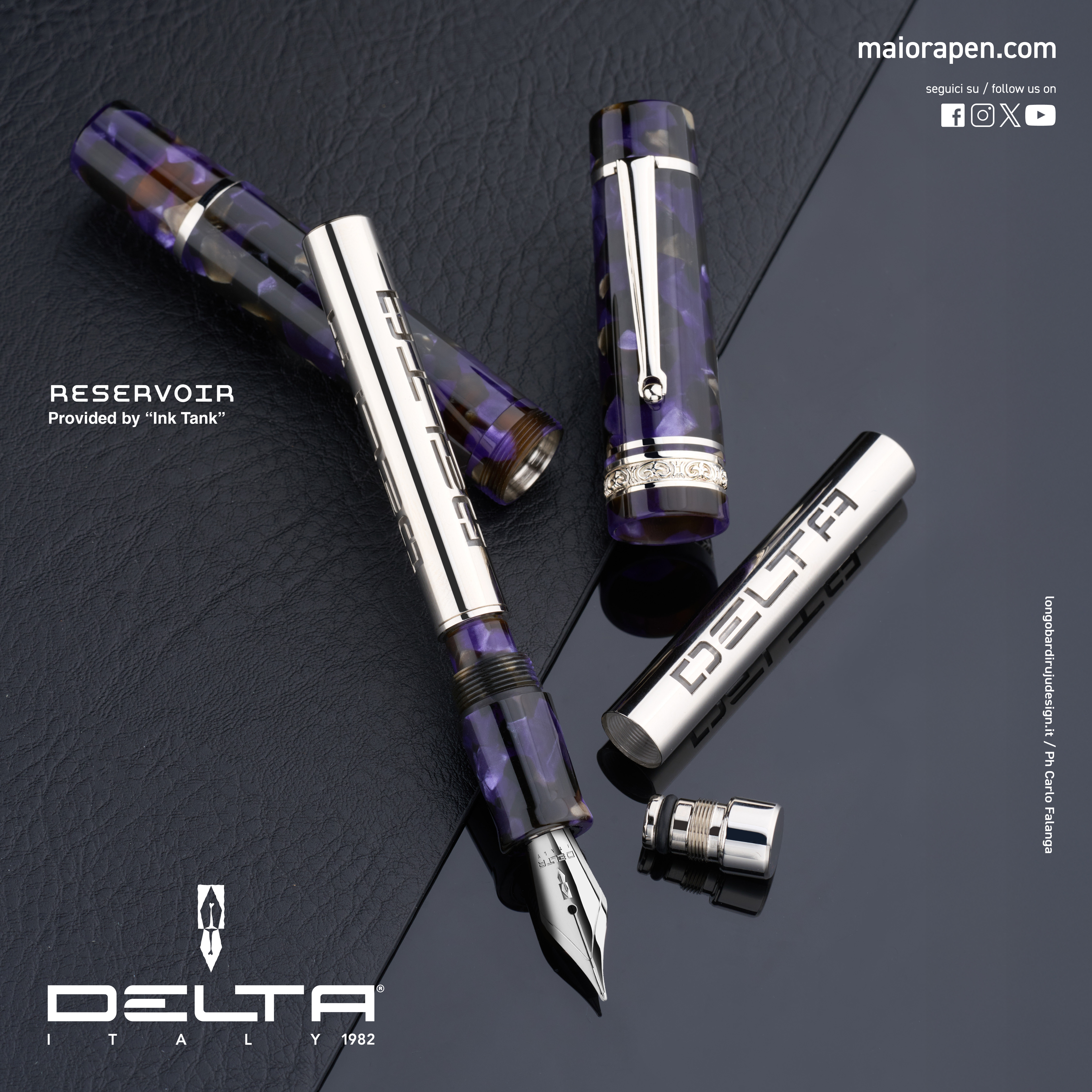 Delta Reservoir Ink Tank ST Fountain pen Delta Reservoir Ink Tank ST Fountain pen