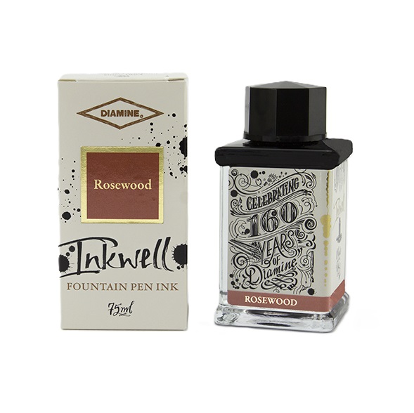 Diamine 160th Anniversary Rosewood 75ml Ink Bottle Diamine 160th Anniversary Rosewood 75ml Ink Bottle