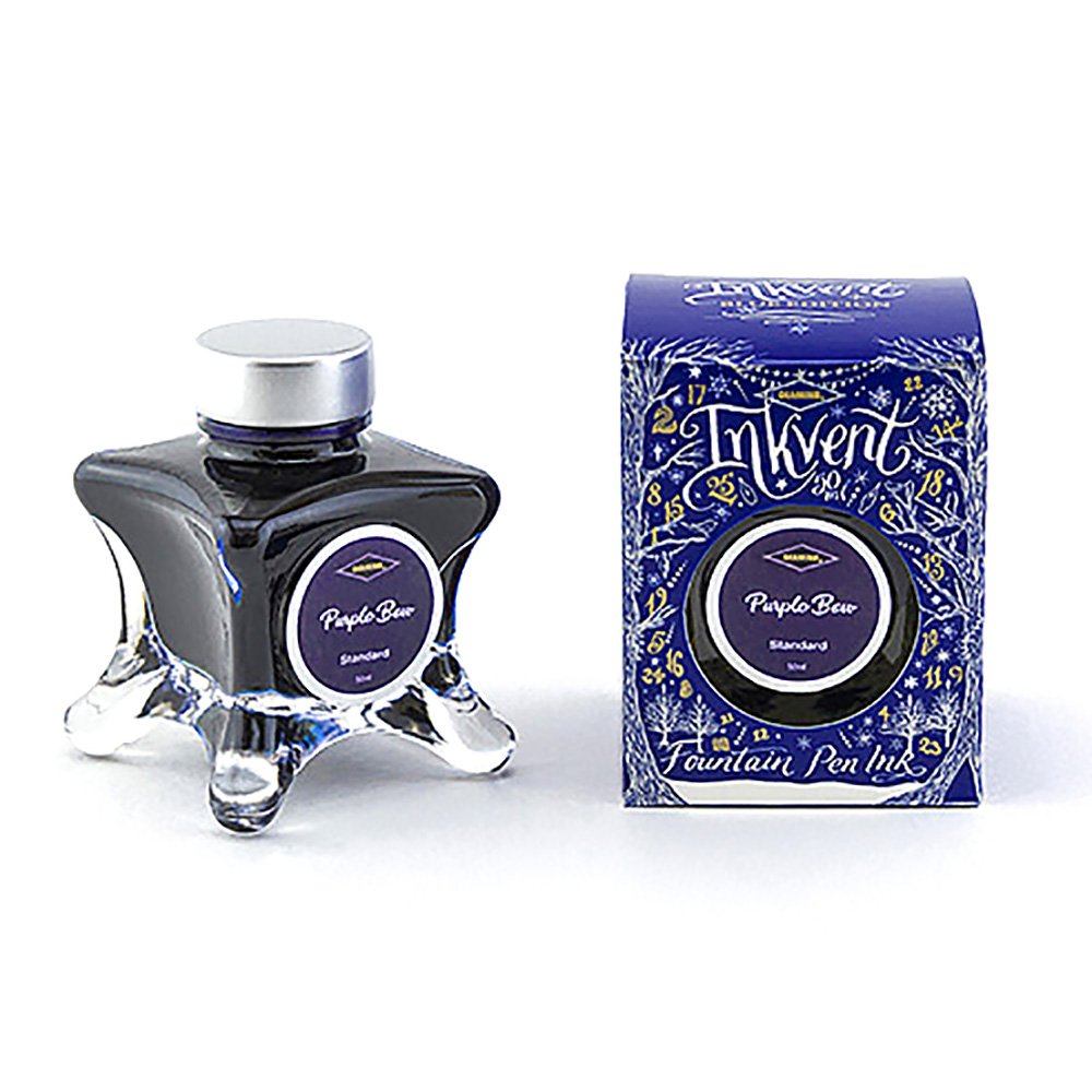 Diamine Inkvent Purple Bow Ink Bottle Diamine Inkvent Purple Bow Ink Bottle