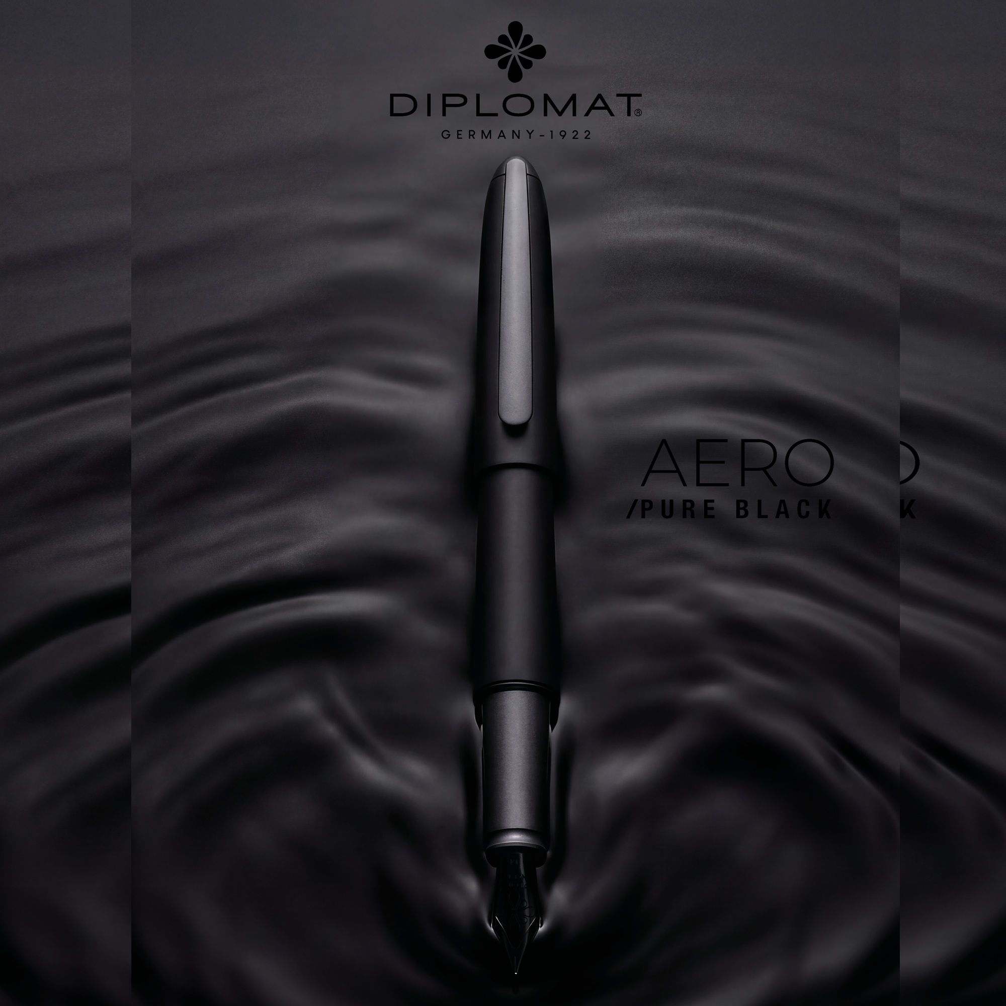 Diplomat Aero Pure Black Special Edition Pluma Estilográfica