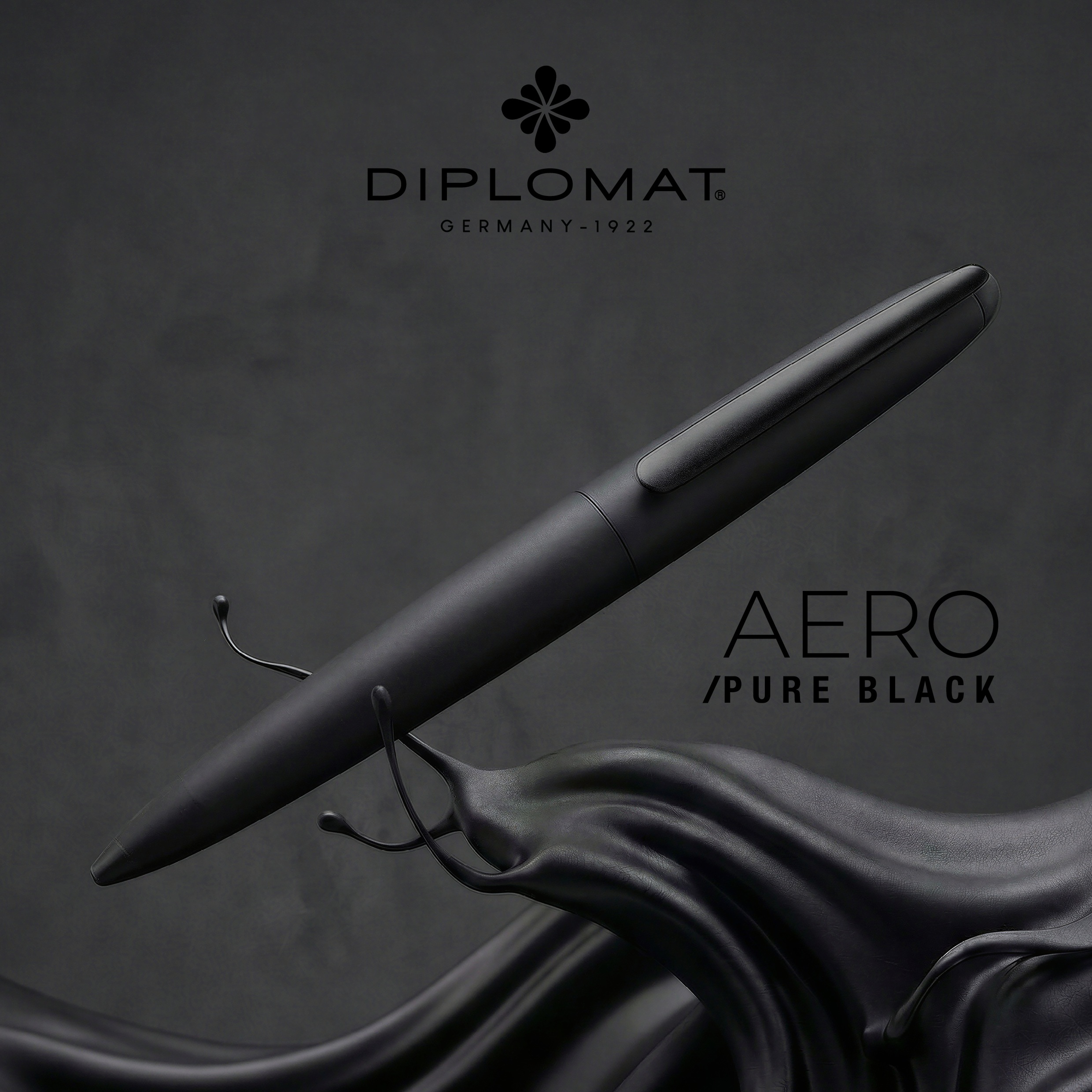 Diplomat Aero Pure Black Special Edition Pluma Estilográfica