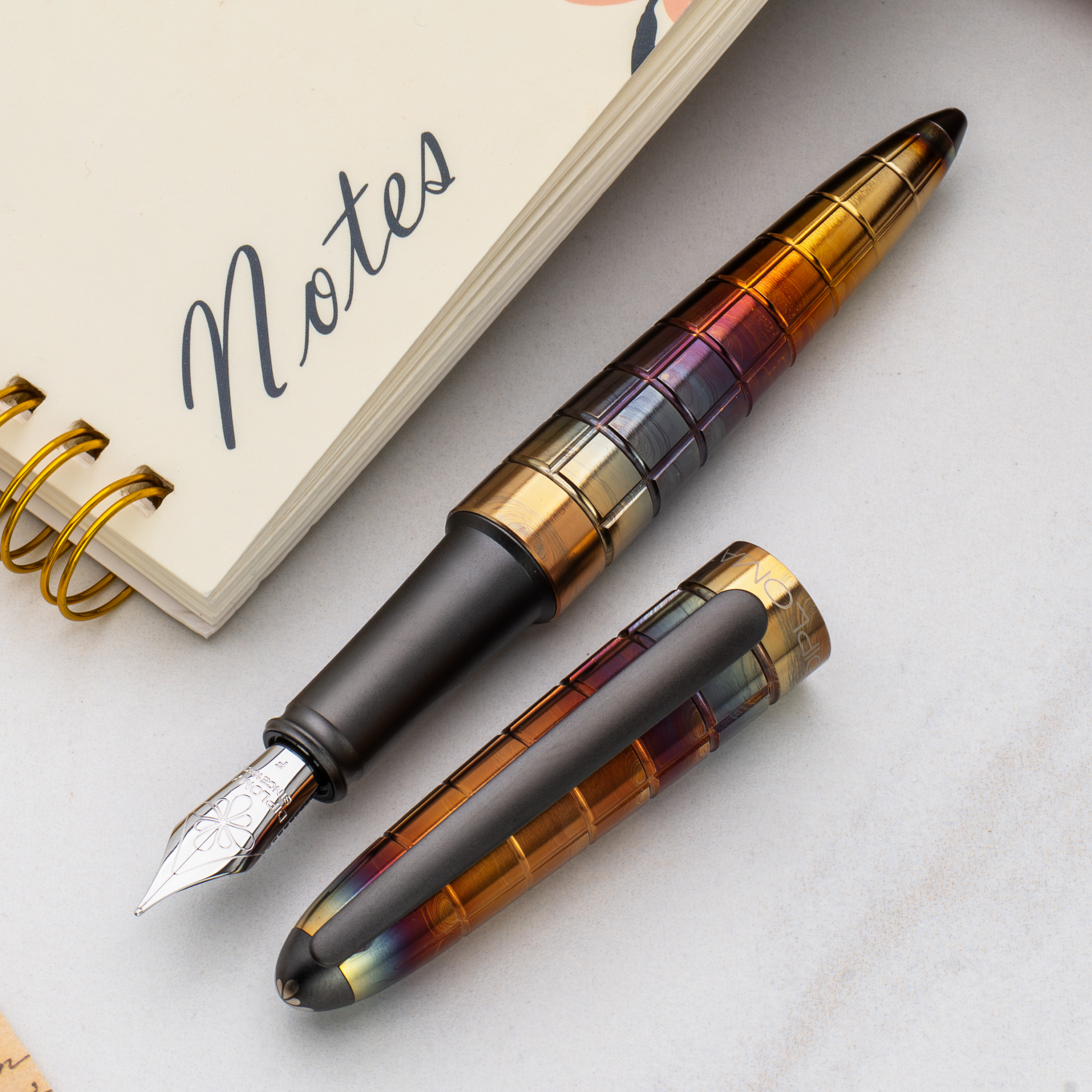 Diplomat Aero Rhomb Flame Pluma Estilográfica