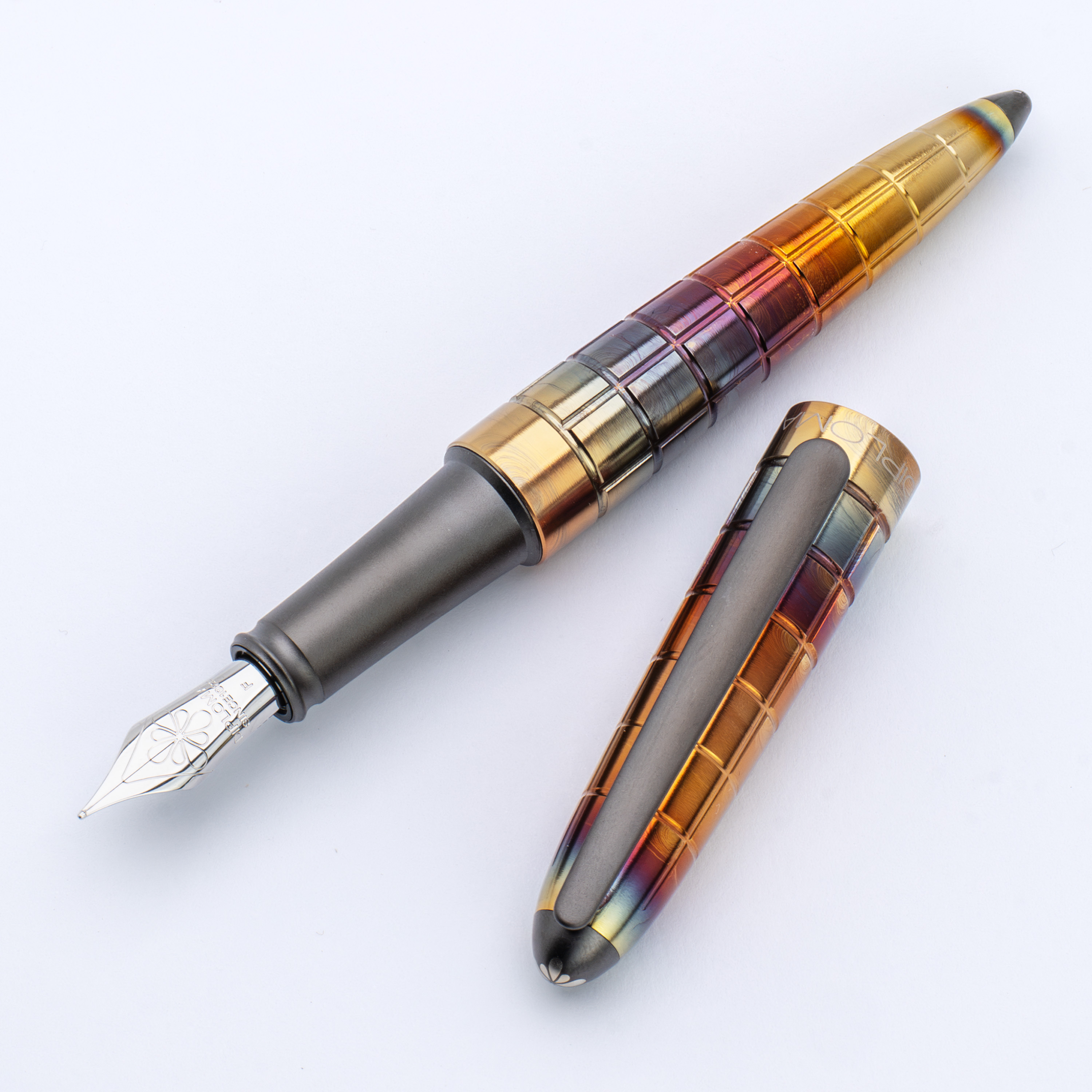 Diplomat Aero Rhomb Flame Pluma Estilográfica