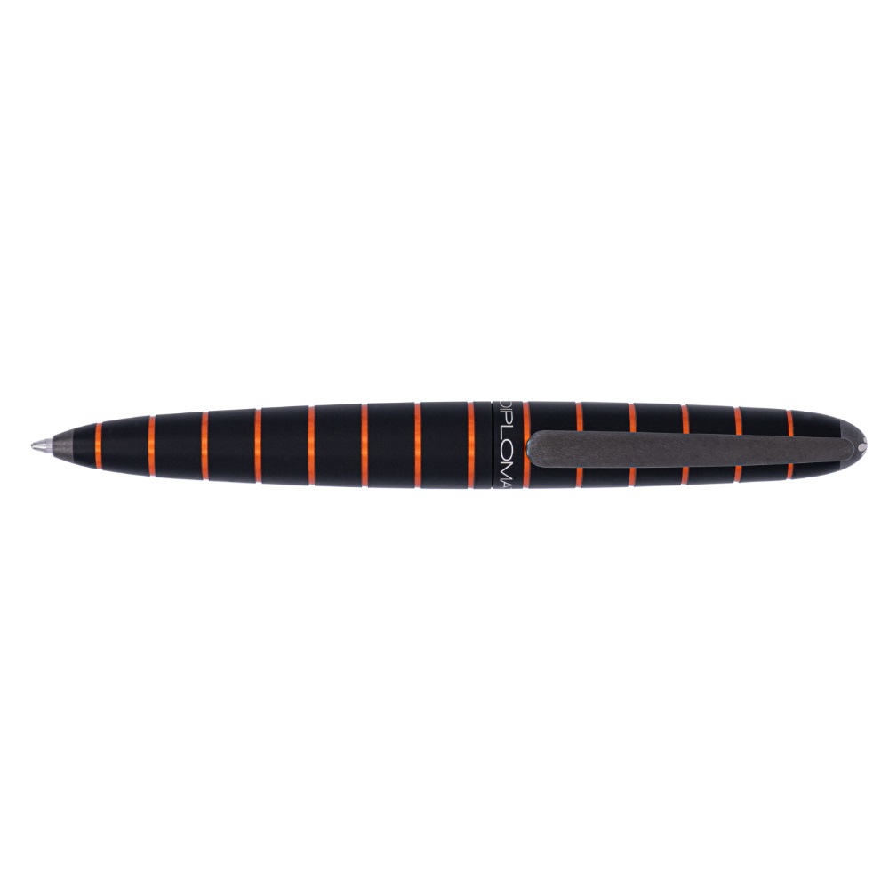 Diplomat Elox Black Orange Ballpoint Diplomat Elox Black Orange Ballpoint