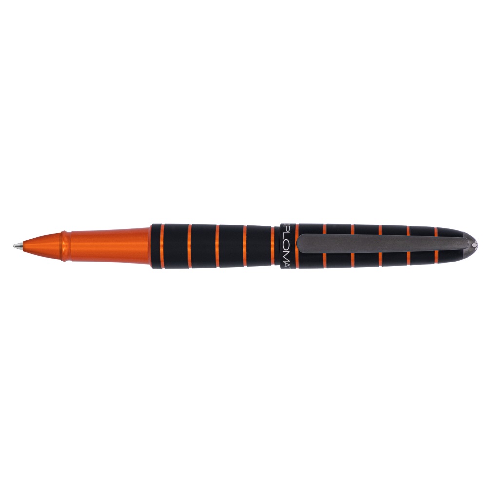 Diplomat Elox Black Orange Rollerball