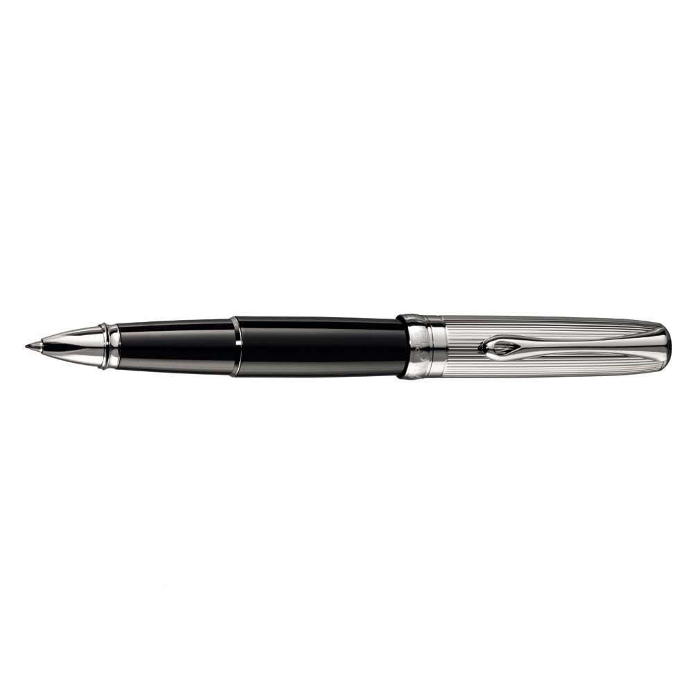 Diplomat Excellence A Guilloche Black Chrome Rollerball