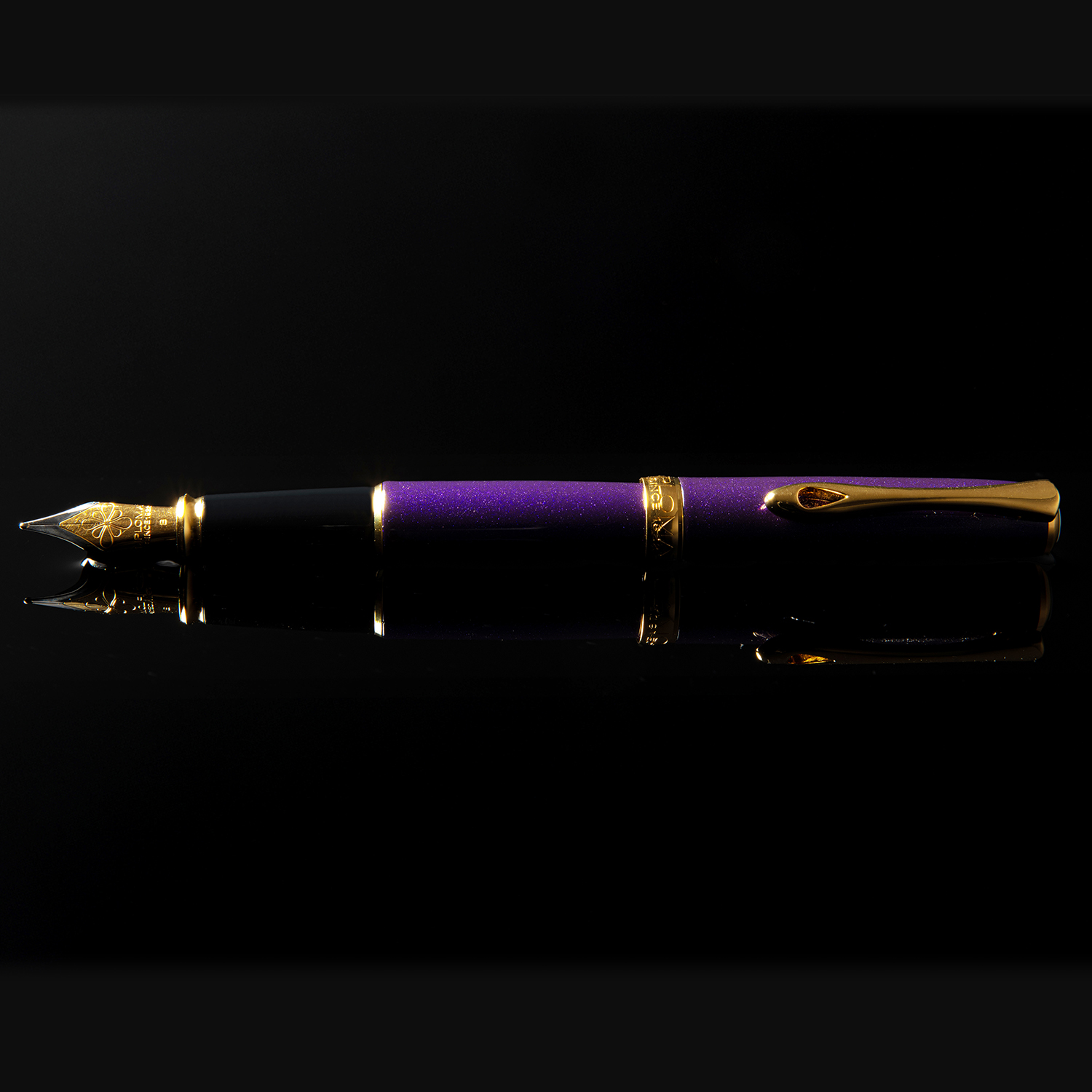 Diplomat Excellence A Violet Rain GT Caneta de tinta permanente