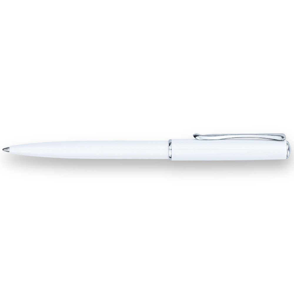 Diplomat Traveller Snowhite Chrome Ballpoint Diplomat Traveller Snowhite Chrome Ballpoint