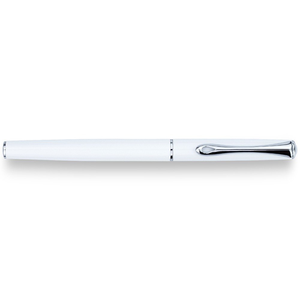Diplomat Traveller Snowhite Chrome Fountain pen Diplomat Traveller Snowhite Chrome Fountain pen