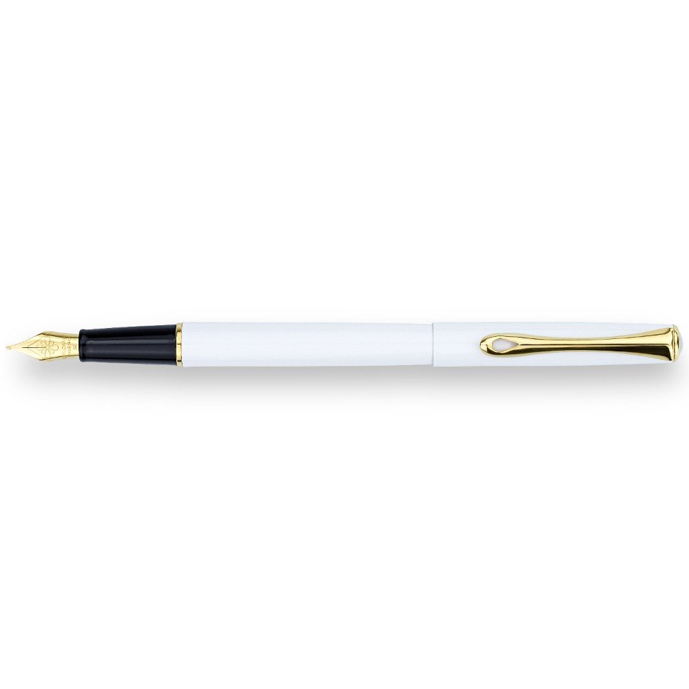 Diplomat Traveller Snowhite Gold Fountain pen Diplomat Traveller Snowhite Gold Fountain pen