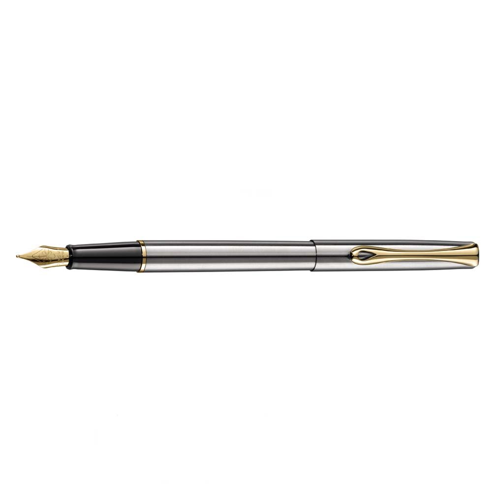Buy Diplomat Traveller Steel GT Fountain pen Diplomat Traveller Steel GT Fountain pen