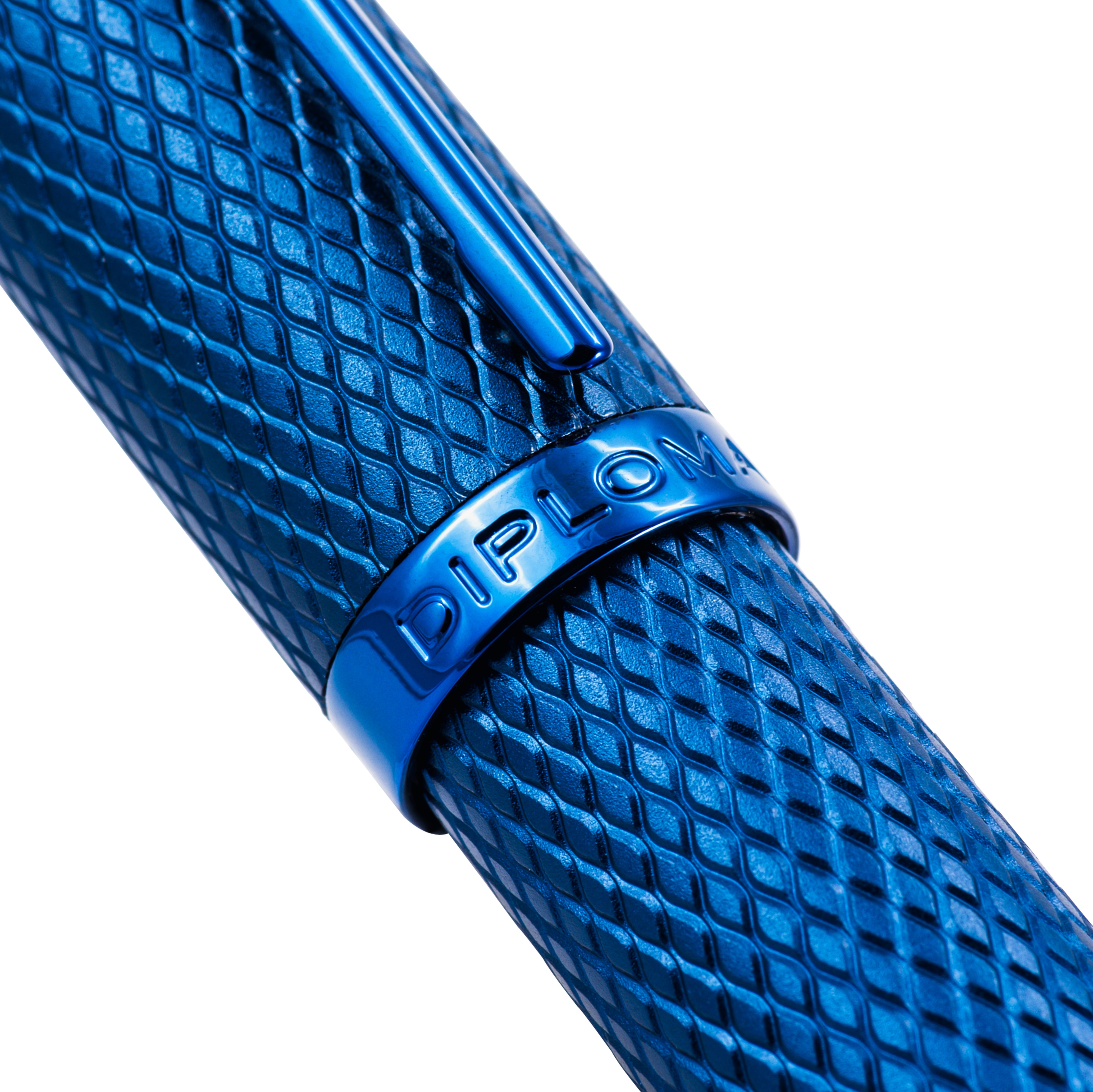 Diplomat Viper Blue Guilloche Rollerball Diplomat Viper Blue Guilloche Rollerball