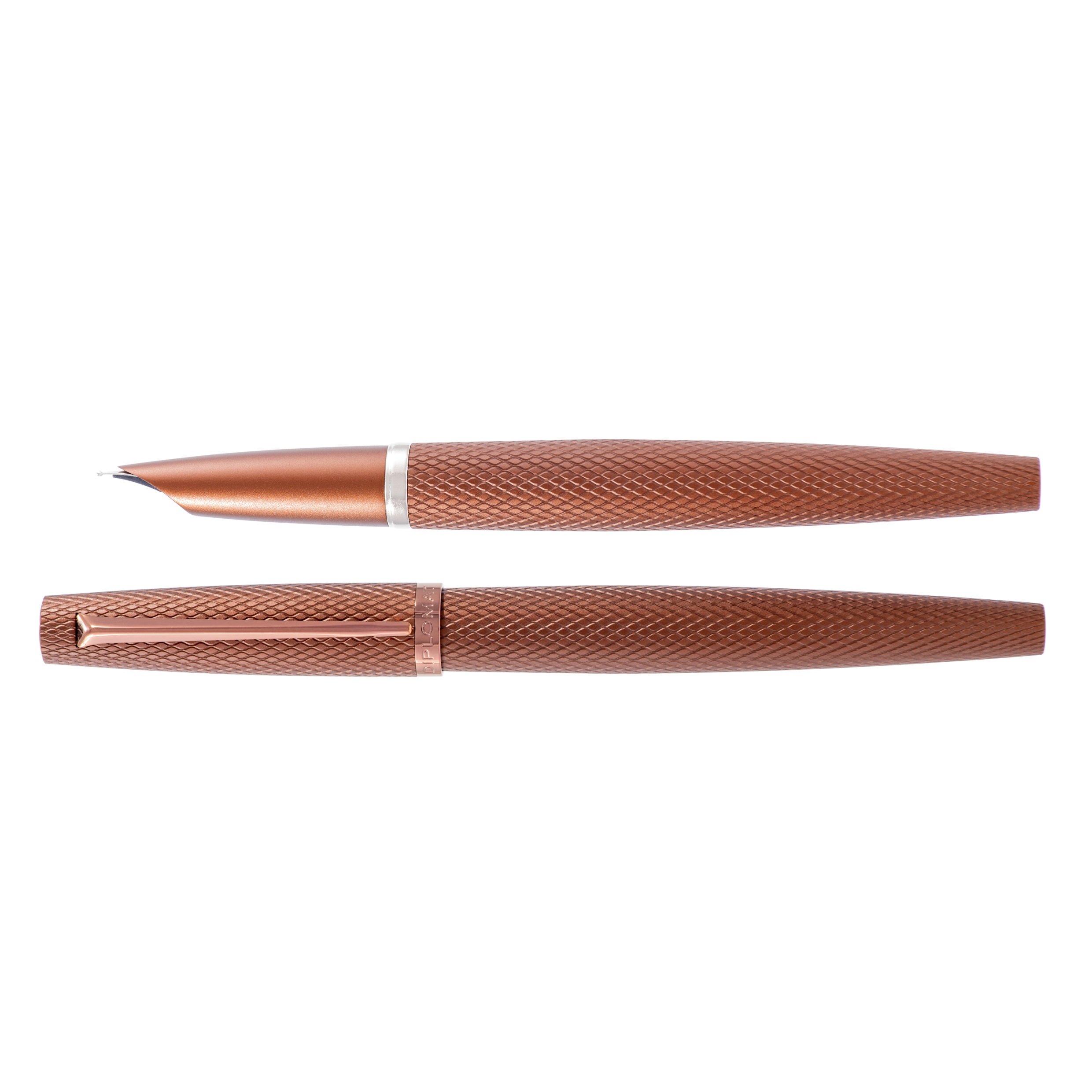 Diplomat Viper Brown Guilloche Vulpen