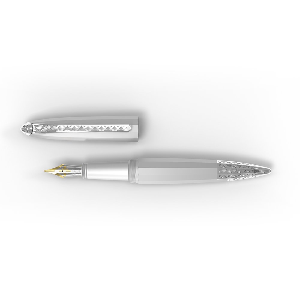 Diplomat Zepp Chrome Fountain pen