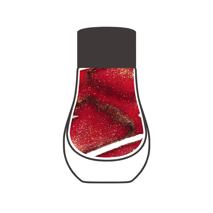 Dominant Industry Pearl No.013 Christmas Red 25ml Inktpot