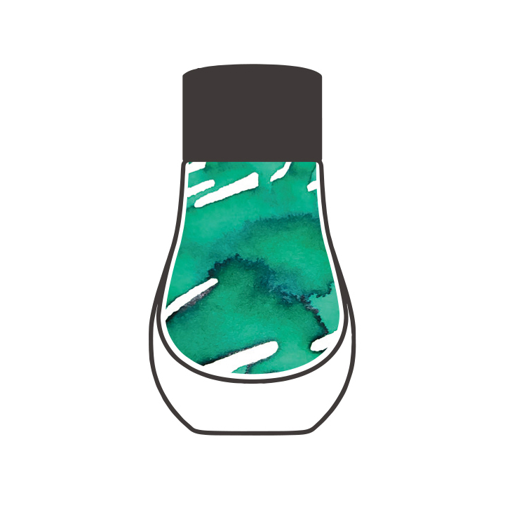 Dominant Industry Standard No.112 Tsavorite 25ml Botella de tinta