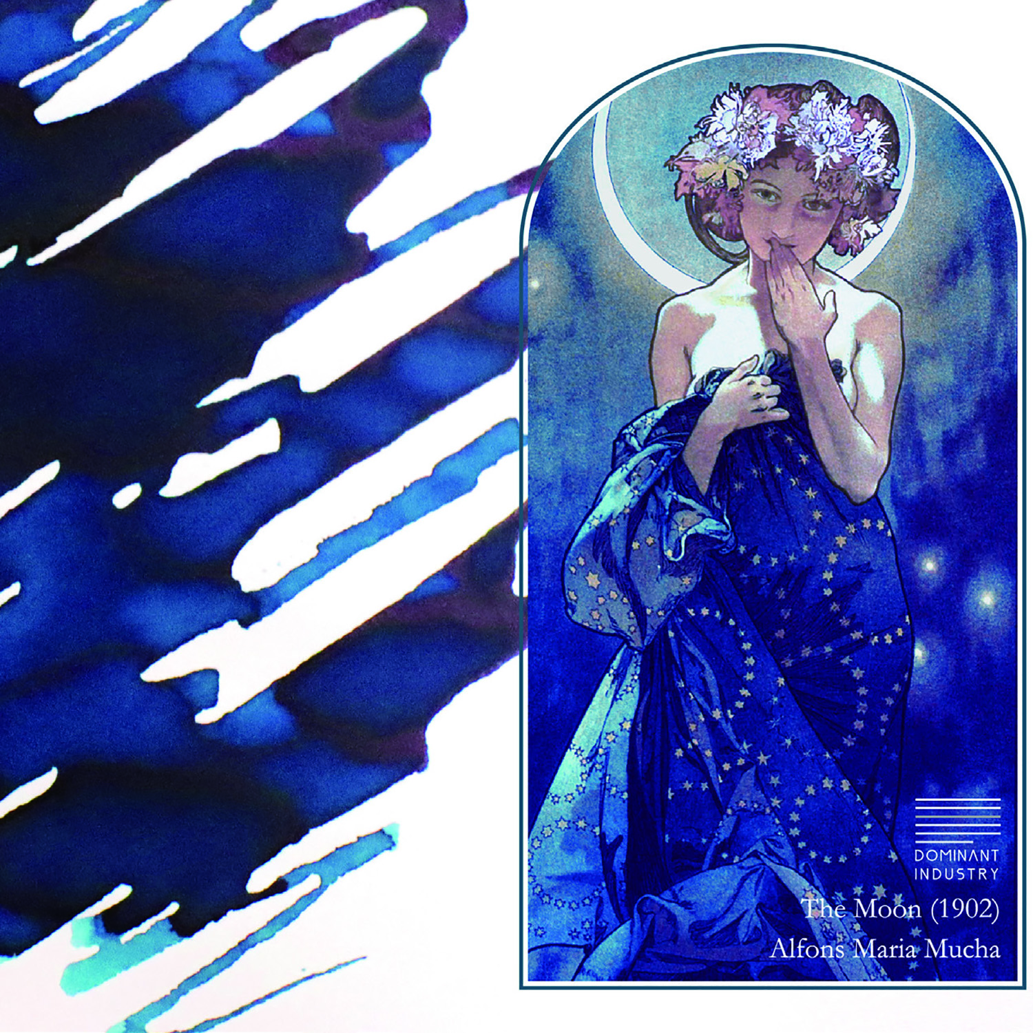 Dominant Industry Painter Series Alphonse Mucha No.122 The Moon 25ml Botella de tinta