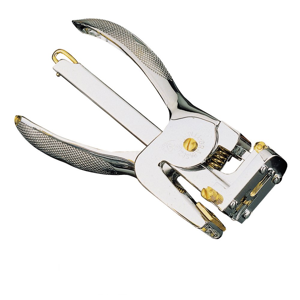 Buy El Casco Shiny Chrome & Gold Hand Stapler El Casco Shiny Chrome & Gold Hand Stapler