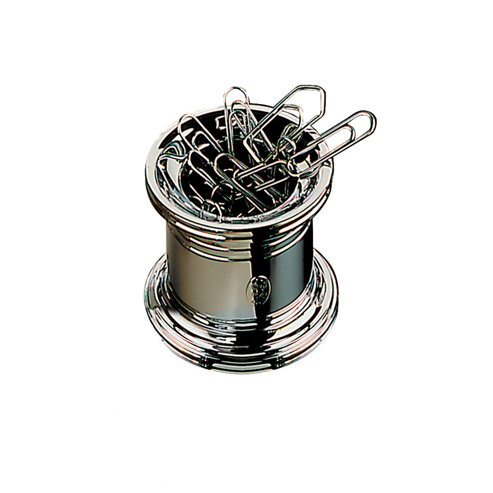 Buy El Casco Shiny Chrome Paperclip Holder El Casco Shiny Chrome Paperclip Holder