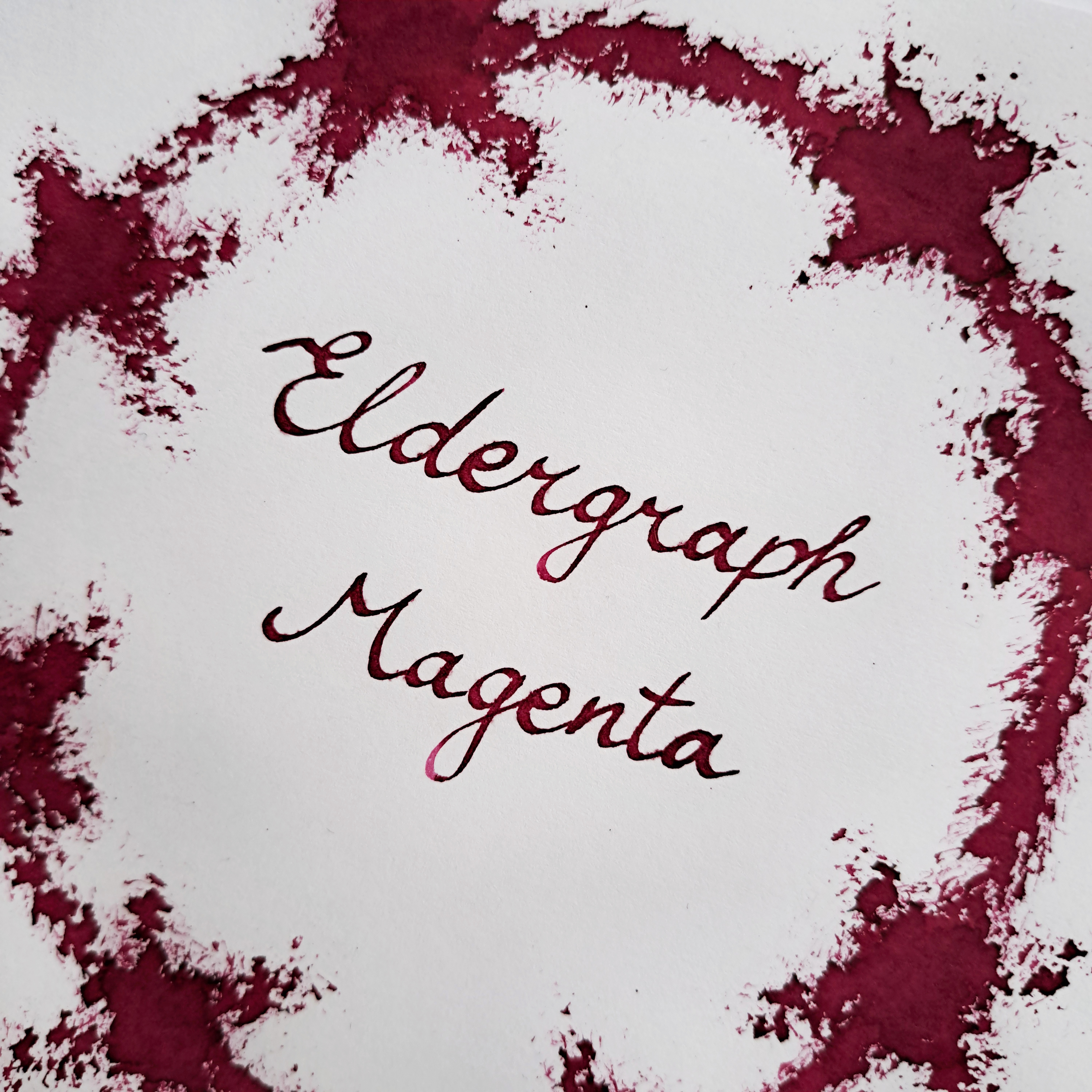 Eldergraph Magenta 60ml Bouteille d'encre