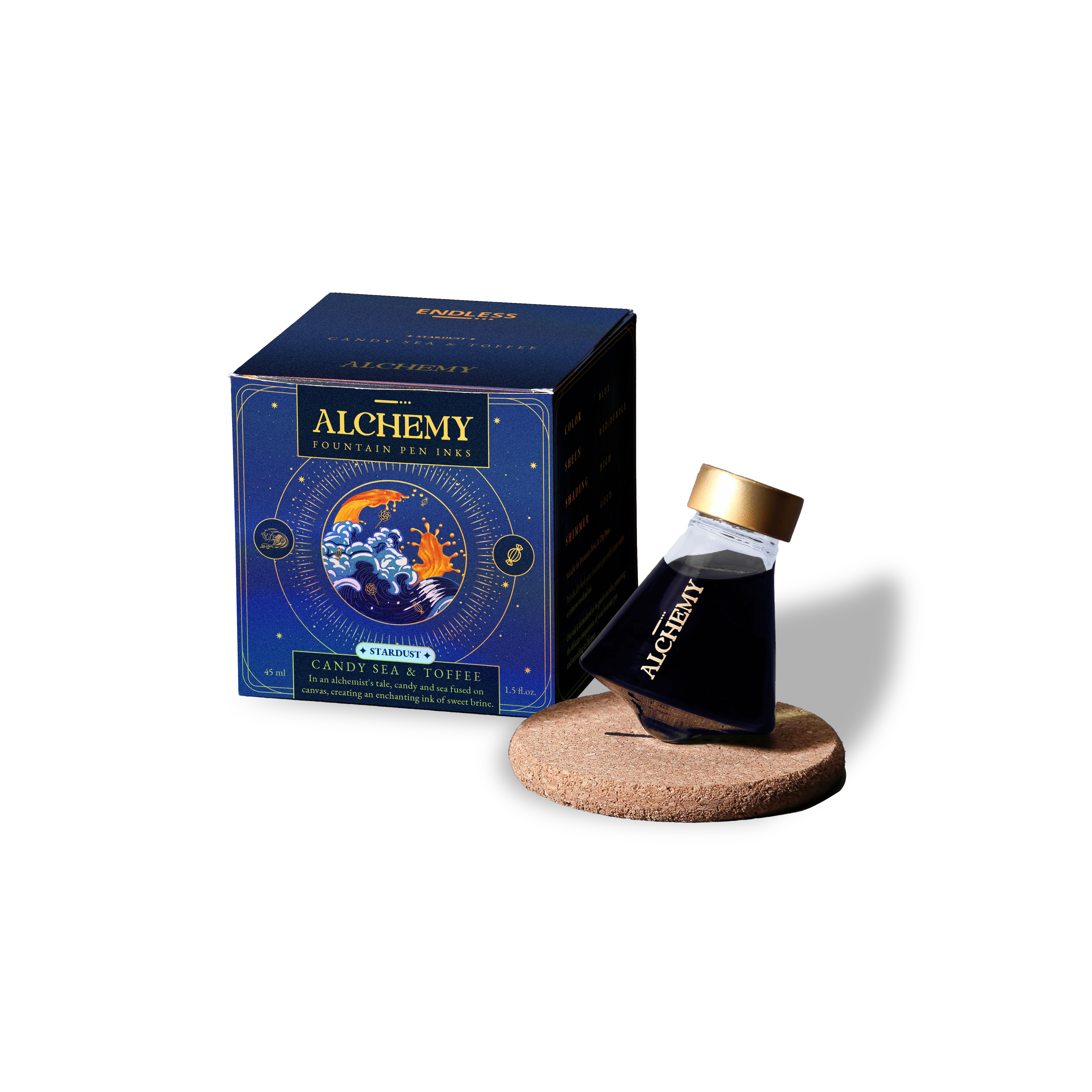 Endlose Alchemy Candy Sea & Toffee 45ml Tinte Flasche