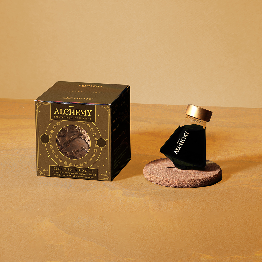 Endless Alchemy Molten Bronze 45ml Ink Bottle Endless Alchemy Molten Bronze 45ml Ink Bottle
