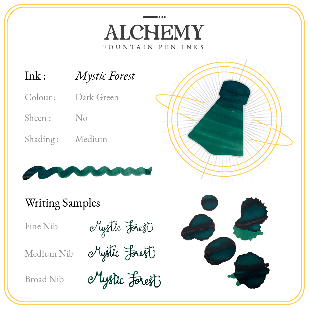 Endless Alchemy Mystic Forest 45ml Ink Bottle Endless Alchemy Mystic Forest 45ml Ink Bottle