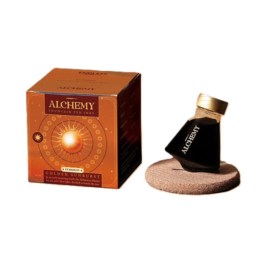 Endless Alchemy Golden Sunburst 45ml Ink Bottle