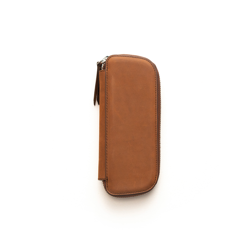 Endless Companion Brown Adjustable Pen Pouch (Double) Endless Companion Brown Adjustable Pen Pouch (Double)