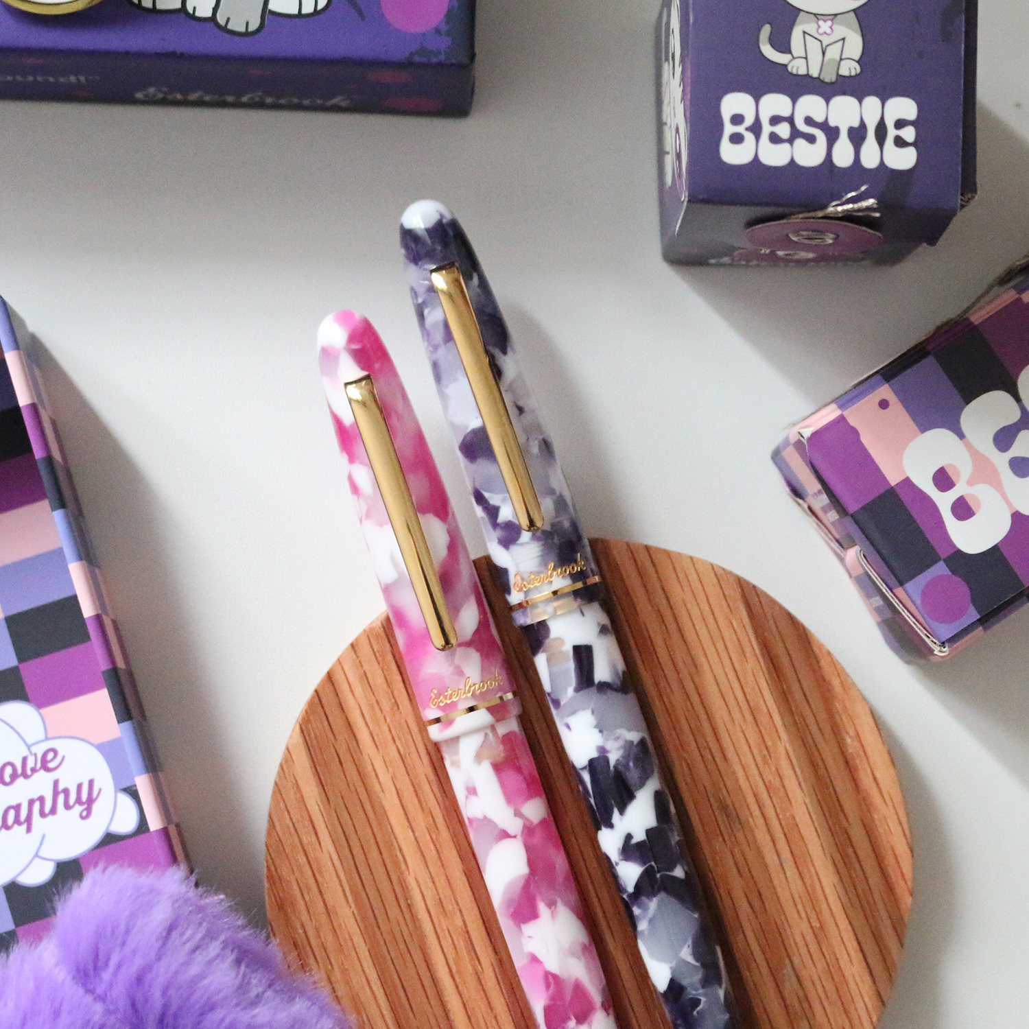 Esterbrook Estie Bestie Bubble Gum Pink GT Fountain pen