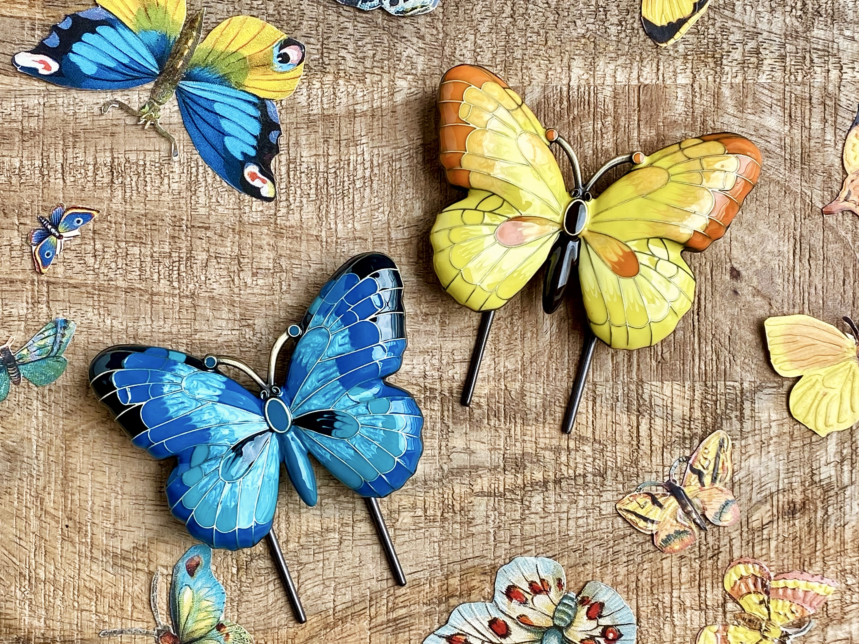 Esterbrook Butterfly Yellow Book Holder