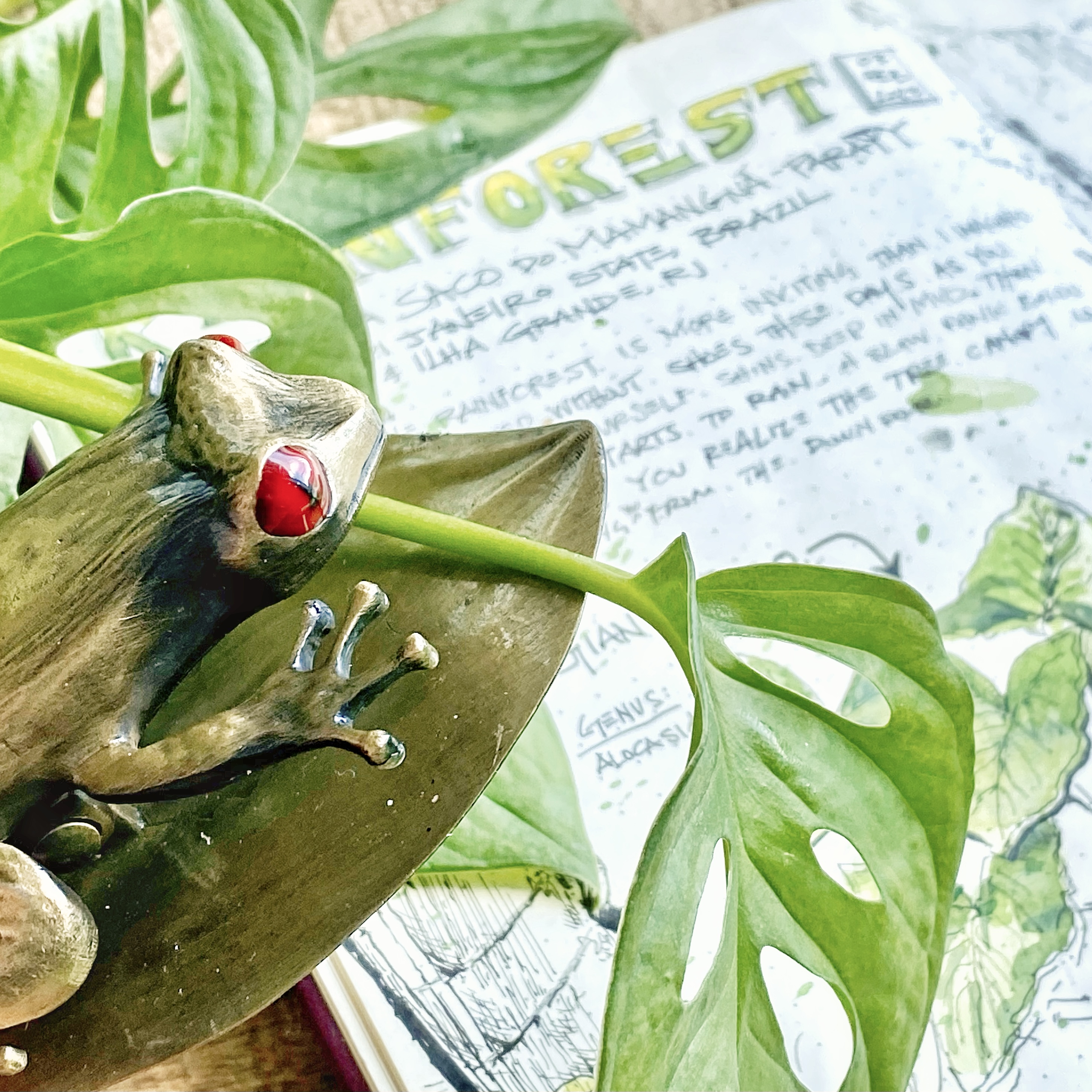 Esterbrook Tree Frog Page Clip