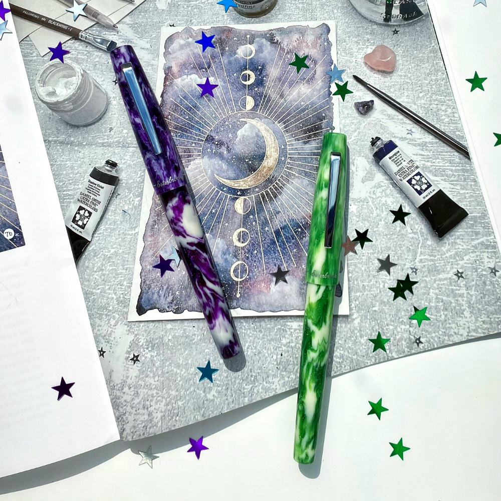 Esterbrook Camden Northern Lights Icelandic Green DiamondCast Fountain pen Esterbrook Camden Northern Lights Icelandic Green DiamondCast Fountain pen