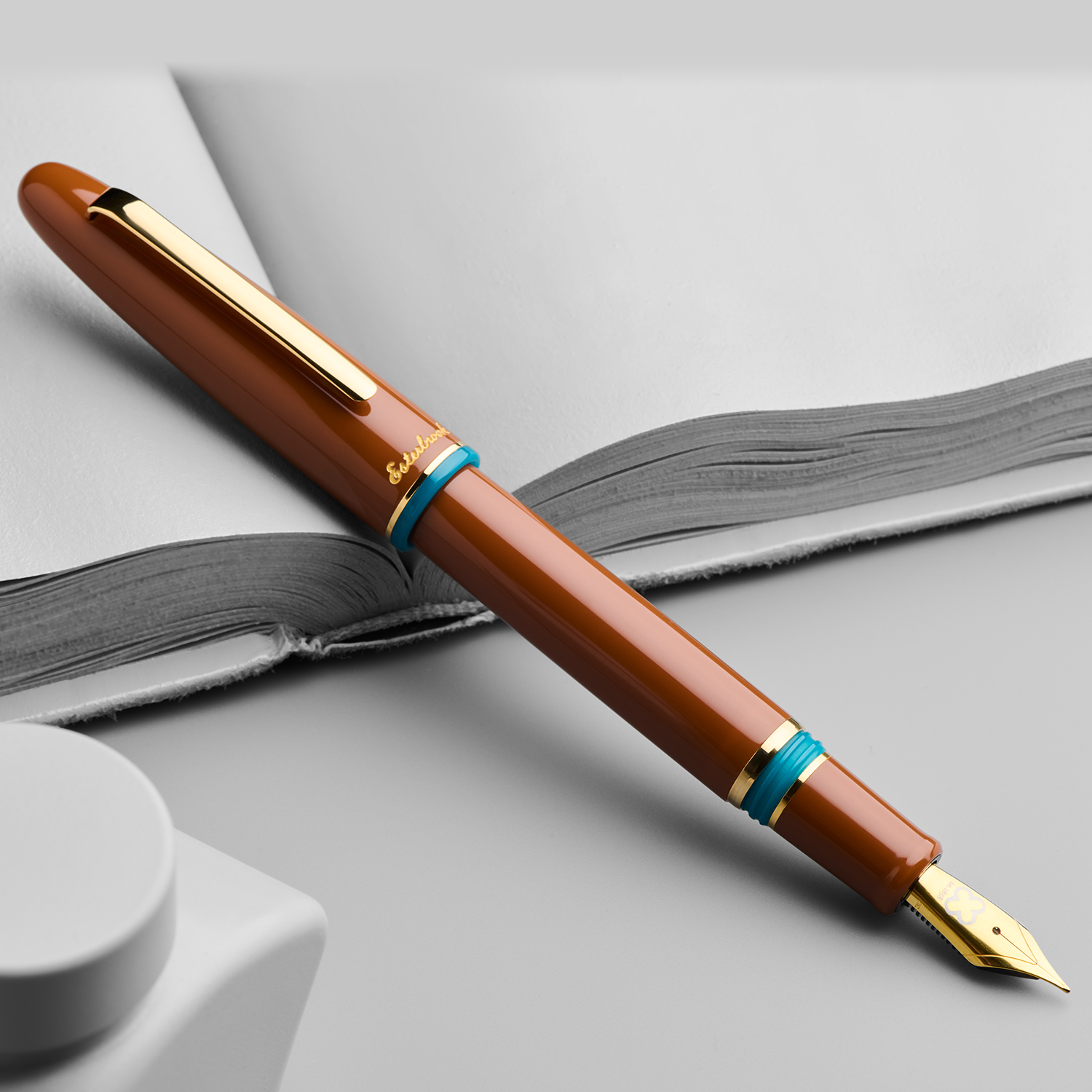 Esterbrook Estie Back to the Lands Incredible Rock Brown GT Pluma Estilográfica