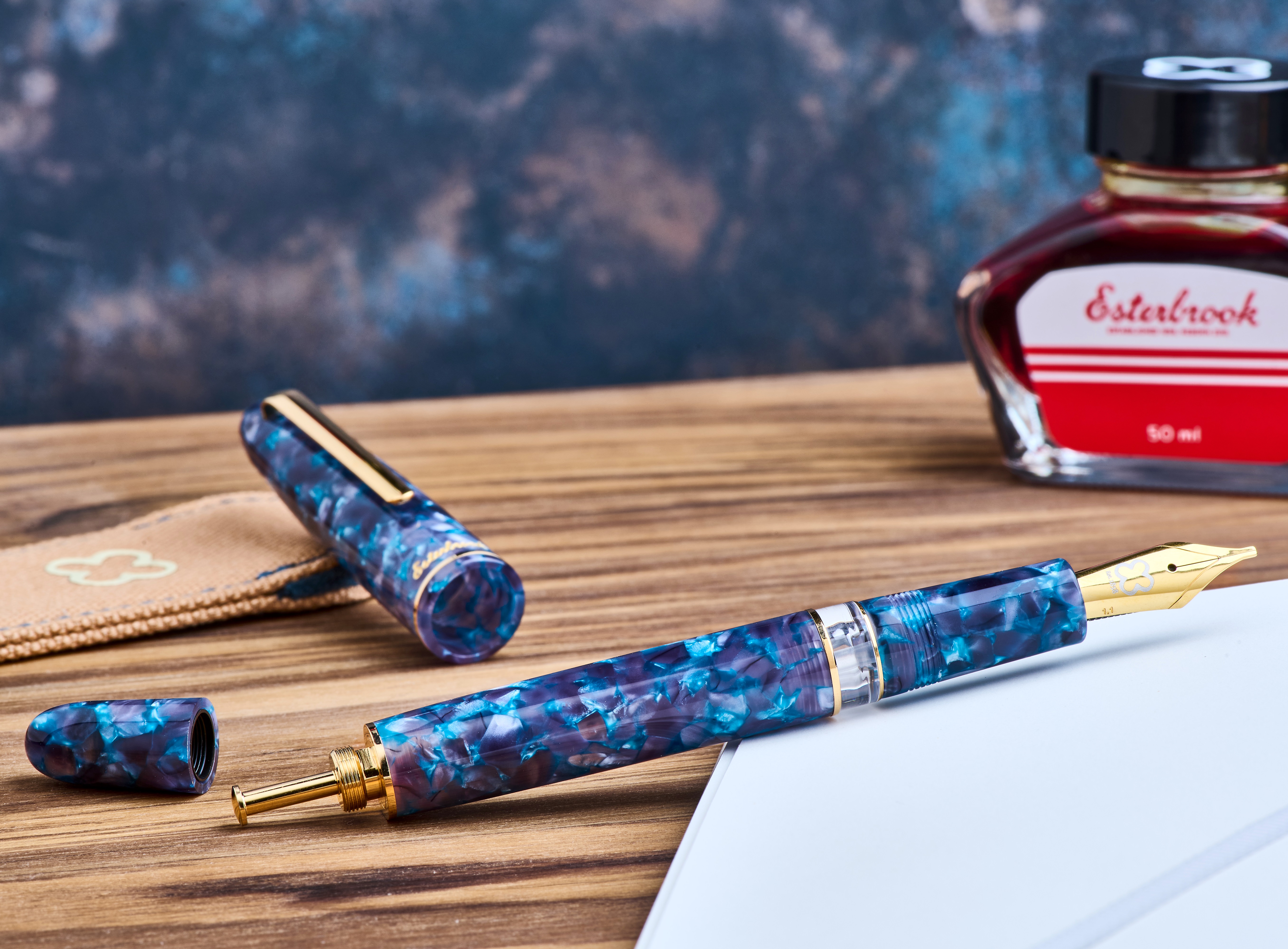 Esterbrook Estie Blue Moon GT Piston Vulpen
