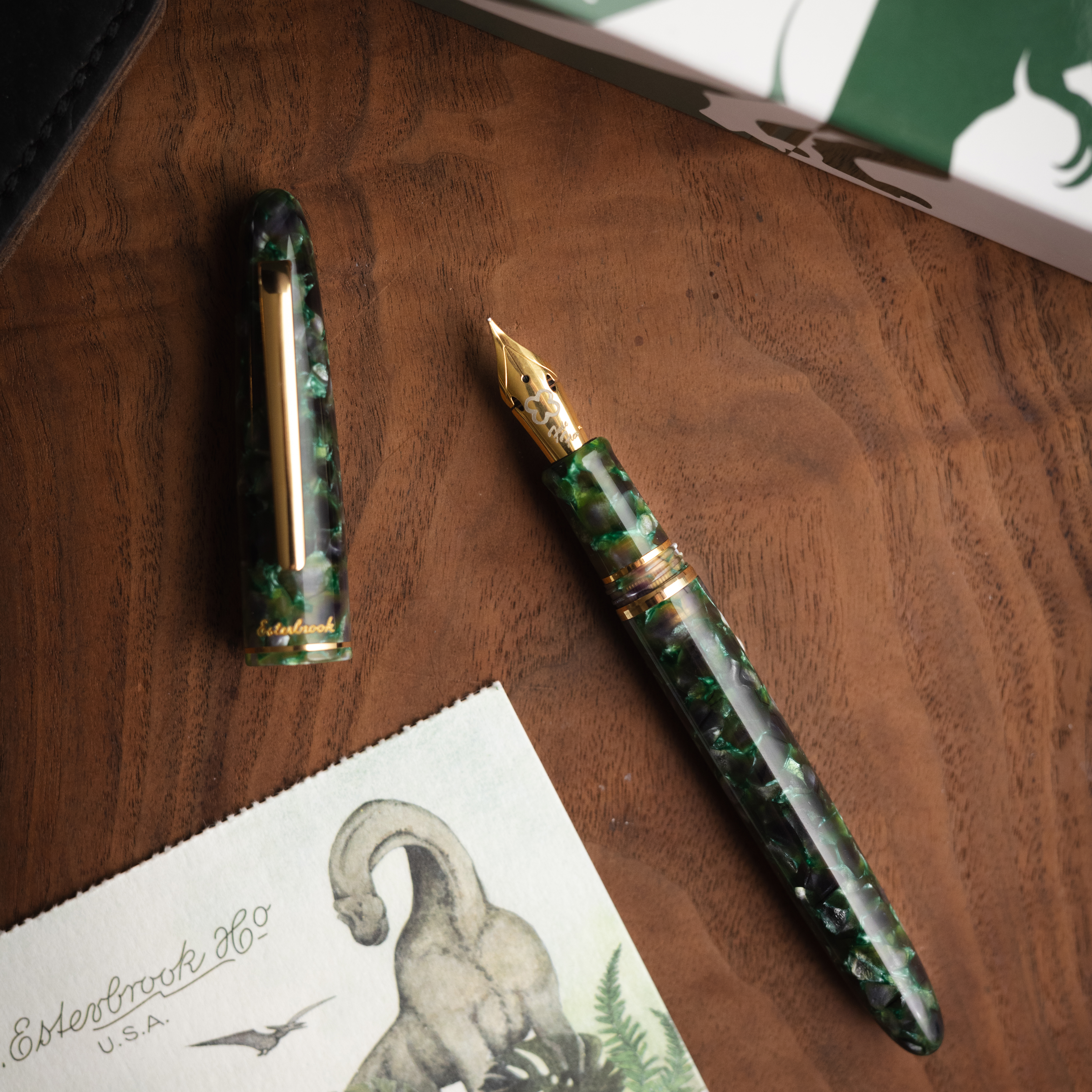 Esterbrook Estie Jurassic Green GT Fountain pen Esterbrook Estie Jurassic Green GT Fountain pen