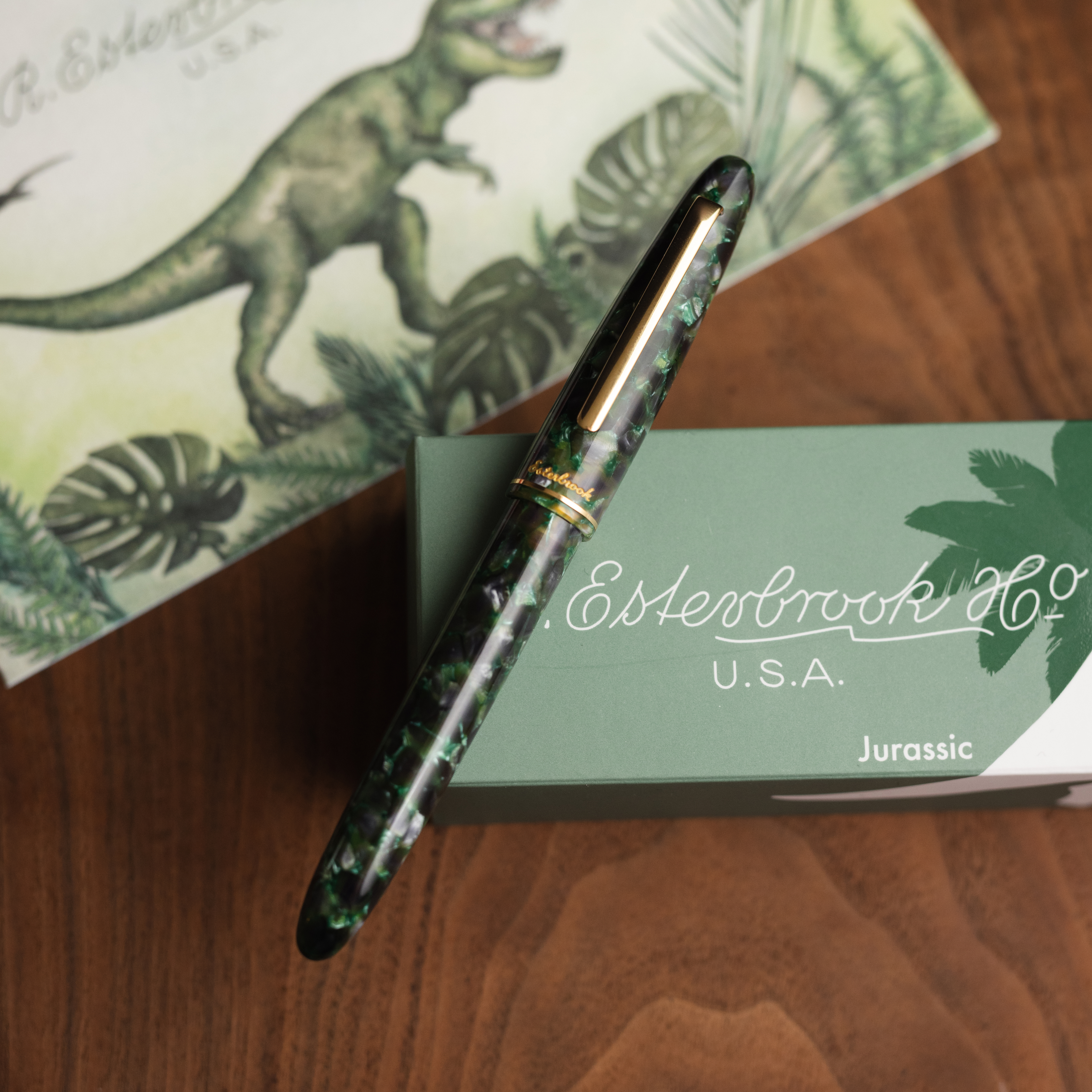 Esterbrook Estie Jurassic Green GT Fountain pen Esterbrook Estie Jurassic Green GT Fountain pen