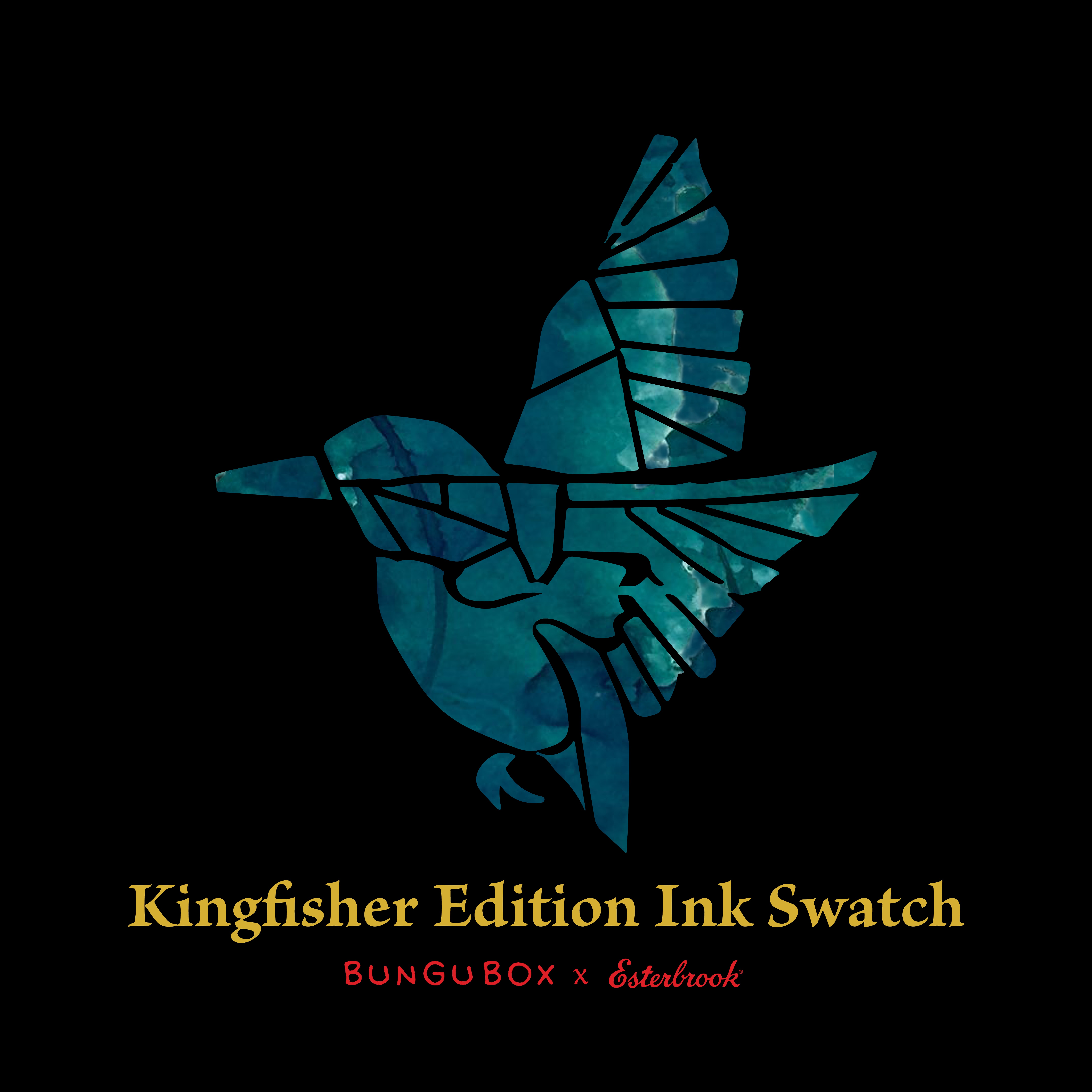 Esterbrook Kingfisher Deep Teal 30ml Ink Bottle