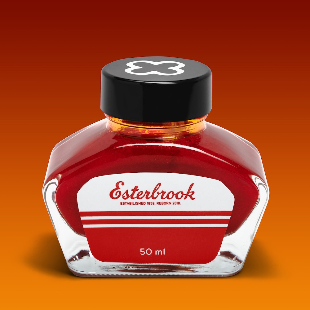 Esterbrook Shimmer Tangerine 50ml Ink Bottle Esterbrook Shimmer Tangerine 50ml Ink Bottle