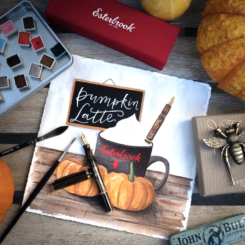 Esterbrook JR Pocket Pen Pumpkin Latte Vulpen