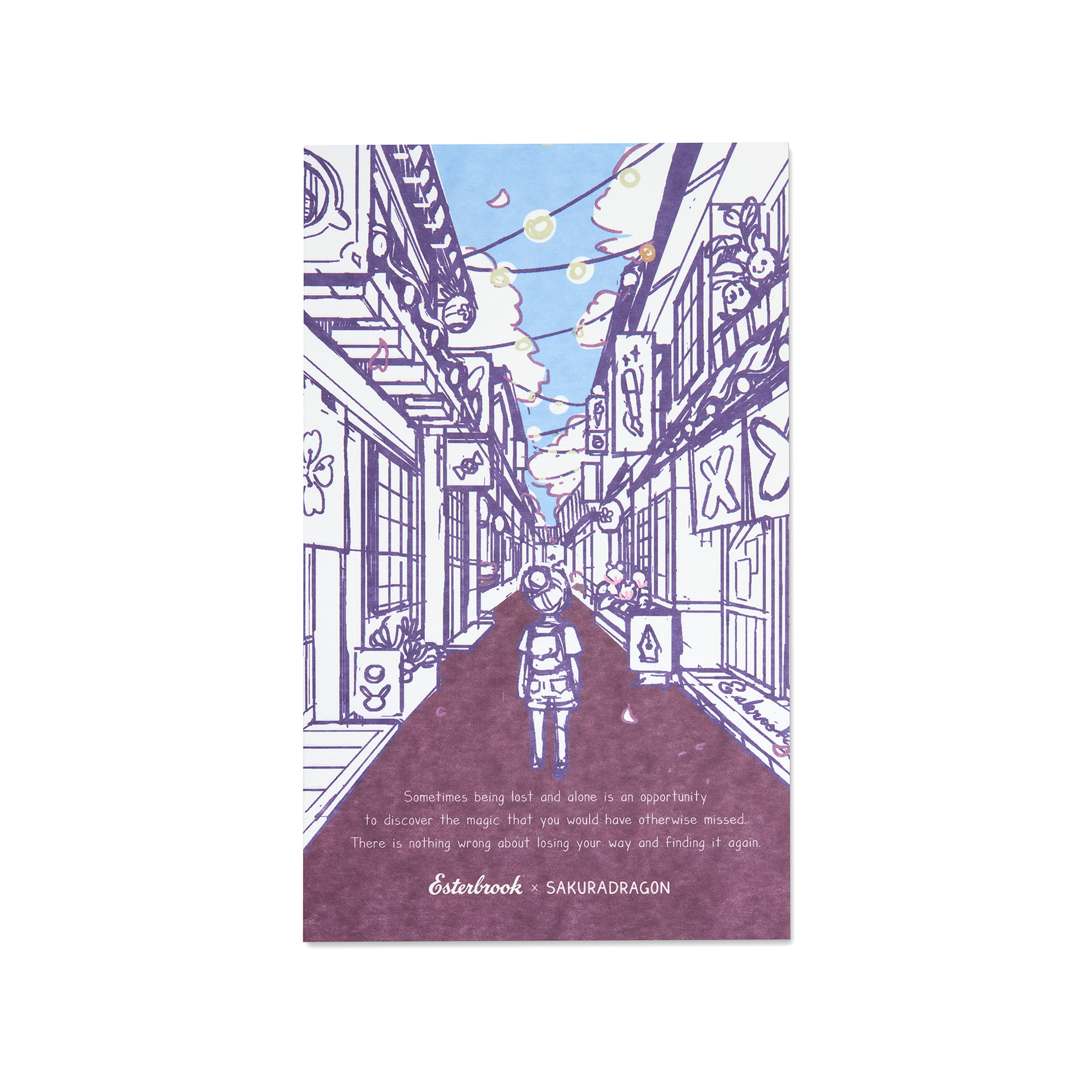 Esterbrook Sakura Street Blotter Papier