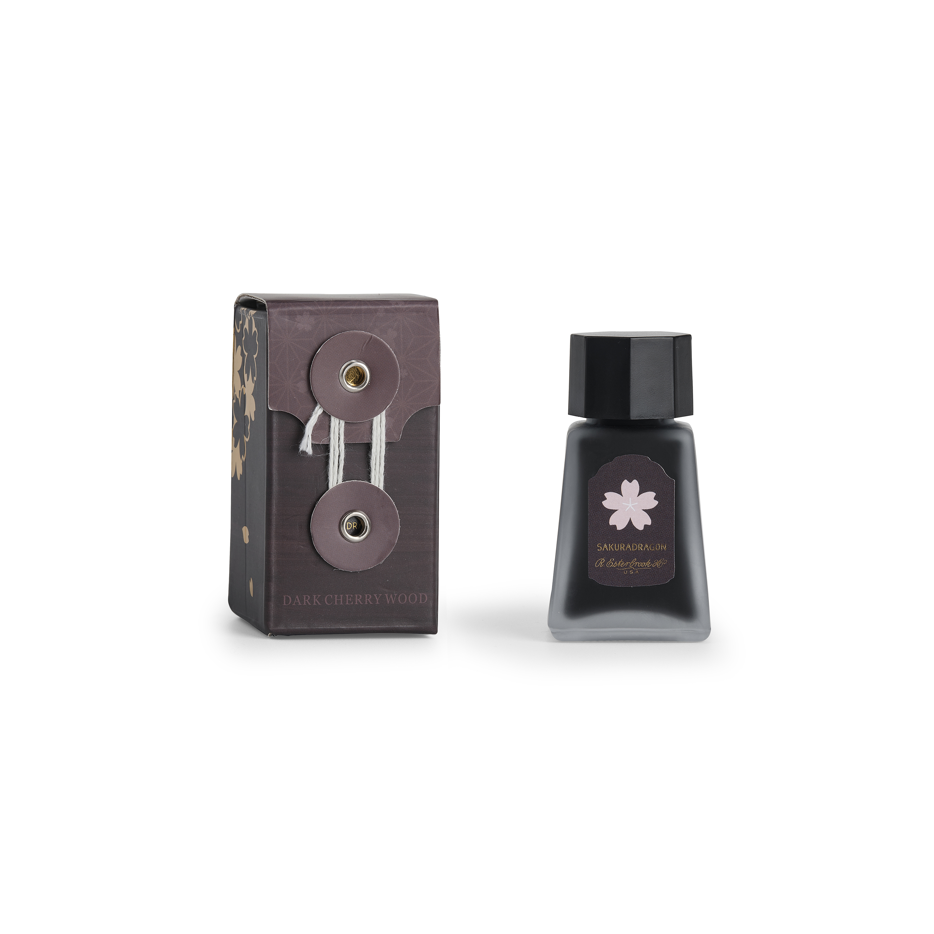 Esterbrook Sakura Street Dark Cherry Wood 30ml Ink Bottle