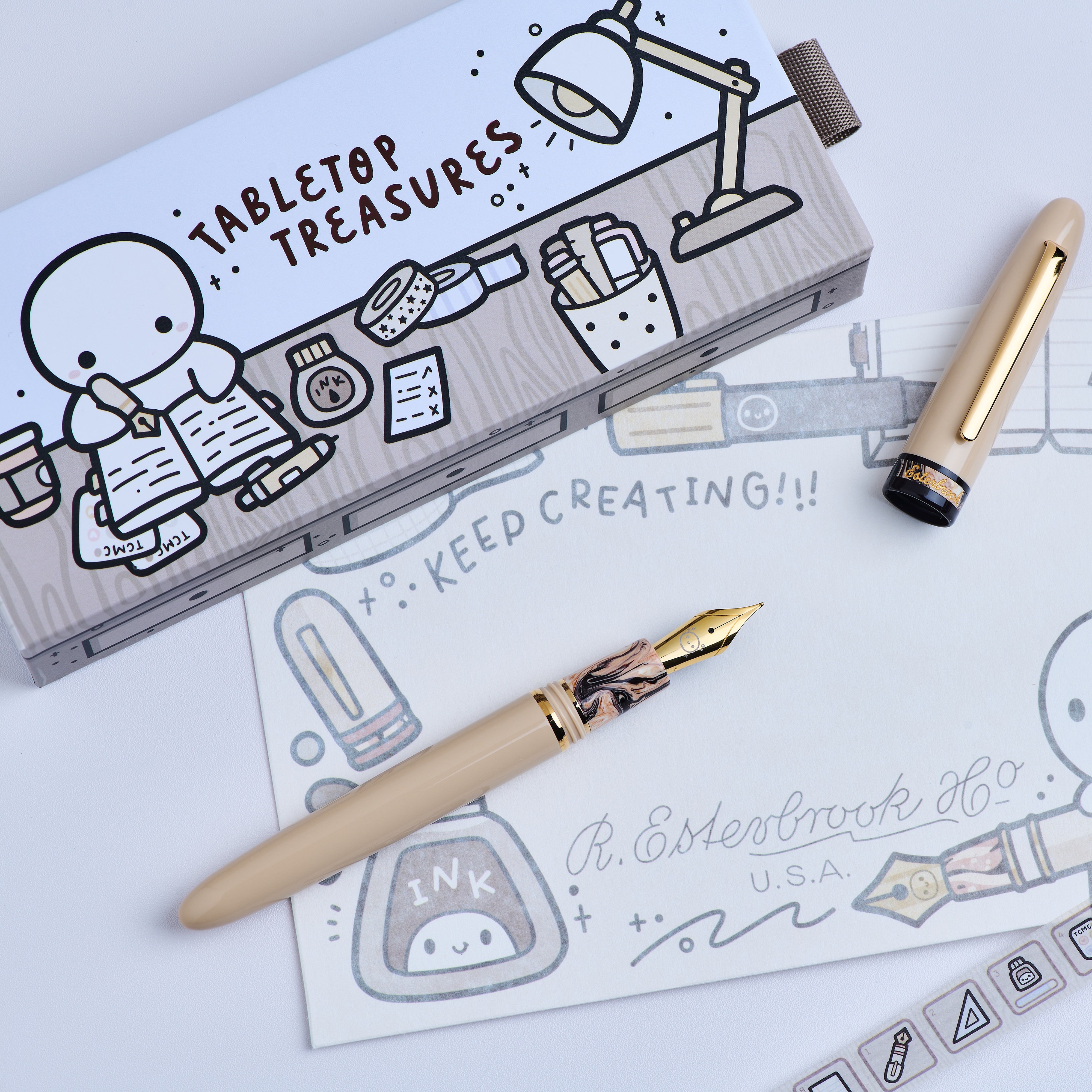 Esterbrook x TheCoffeeMonsterzCo Blotter Paper Esterbrook x TheCoffeeMonsterzCo Blotter Paper
