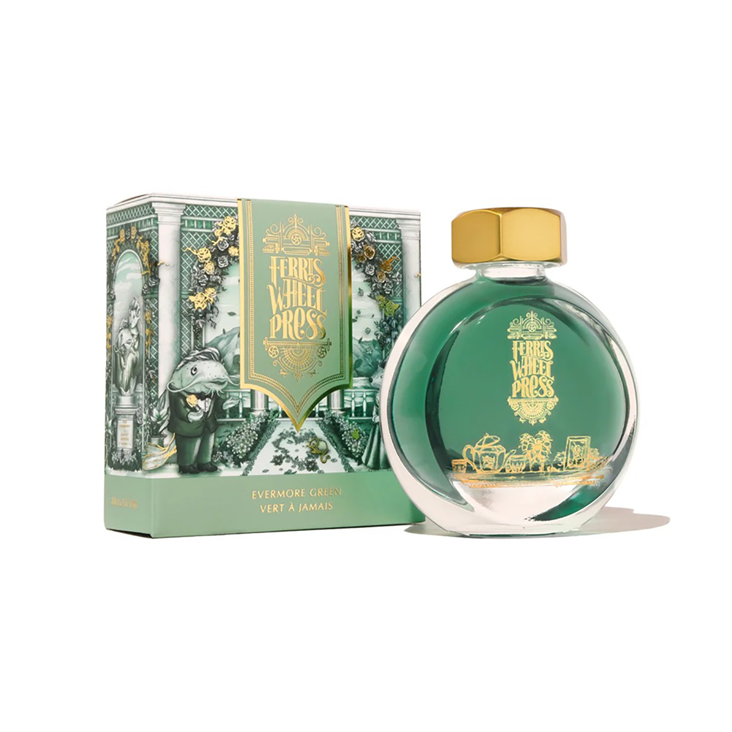 Ferris Wheel Press Evermore Green 38 ml Ink Bottle