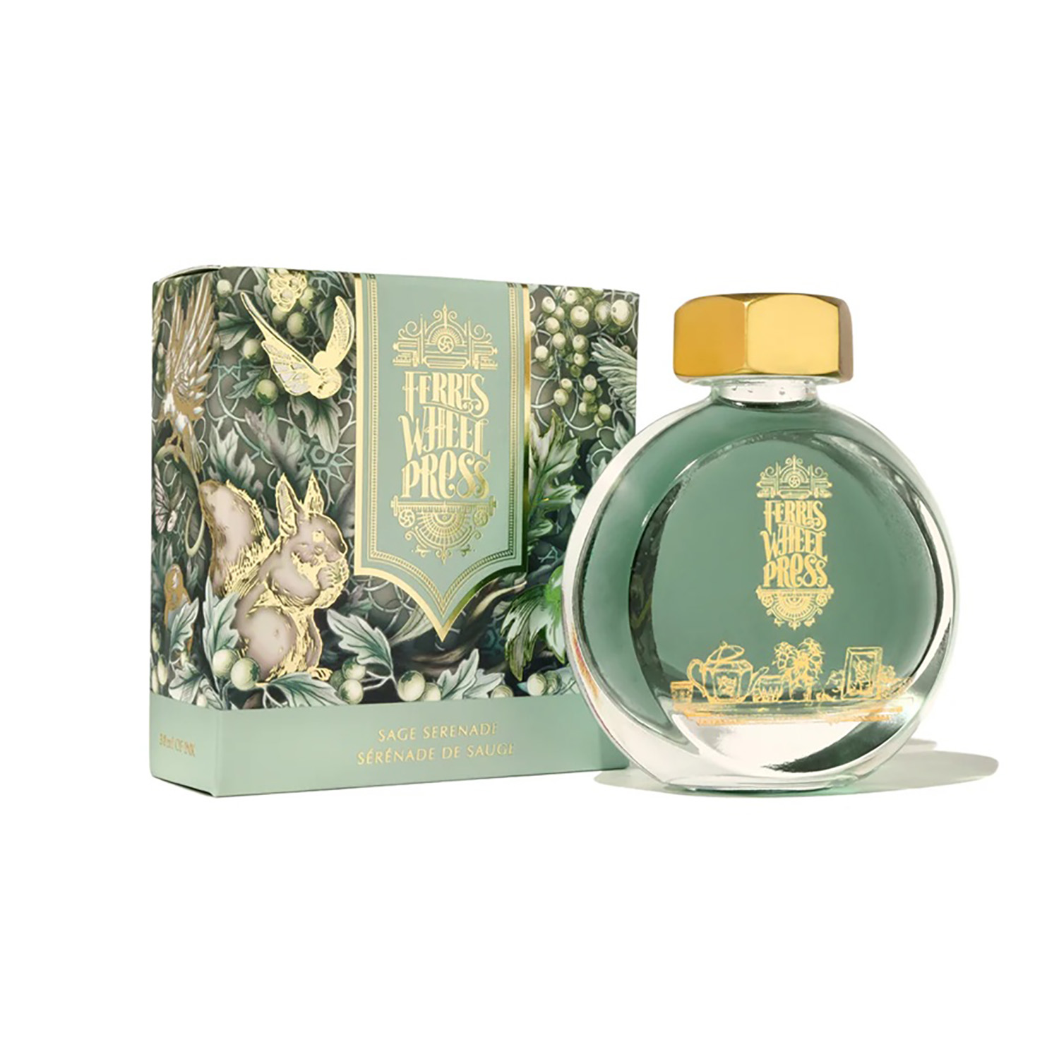 Ferris Wheel Press Evermore Green 38 ml Bläckhorn
