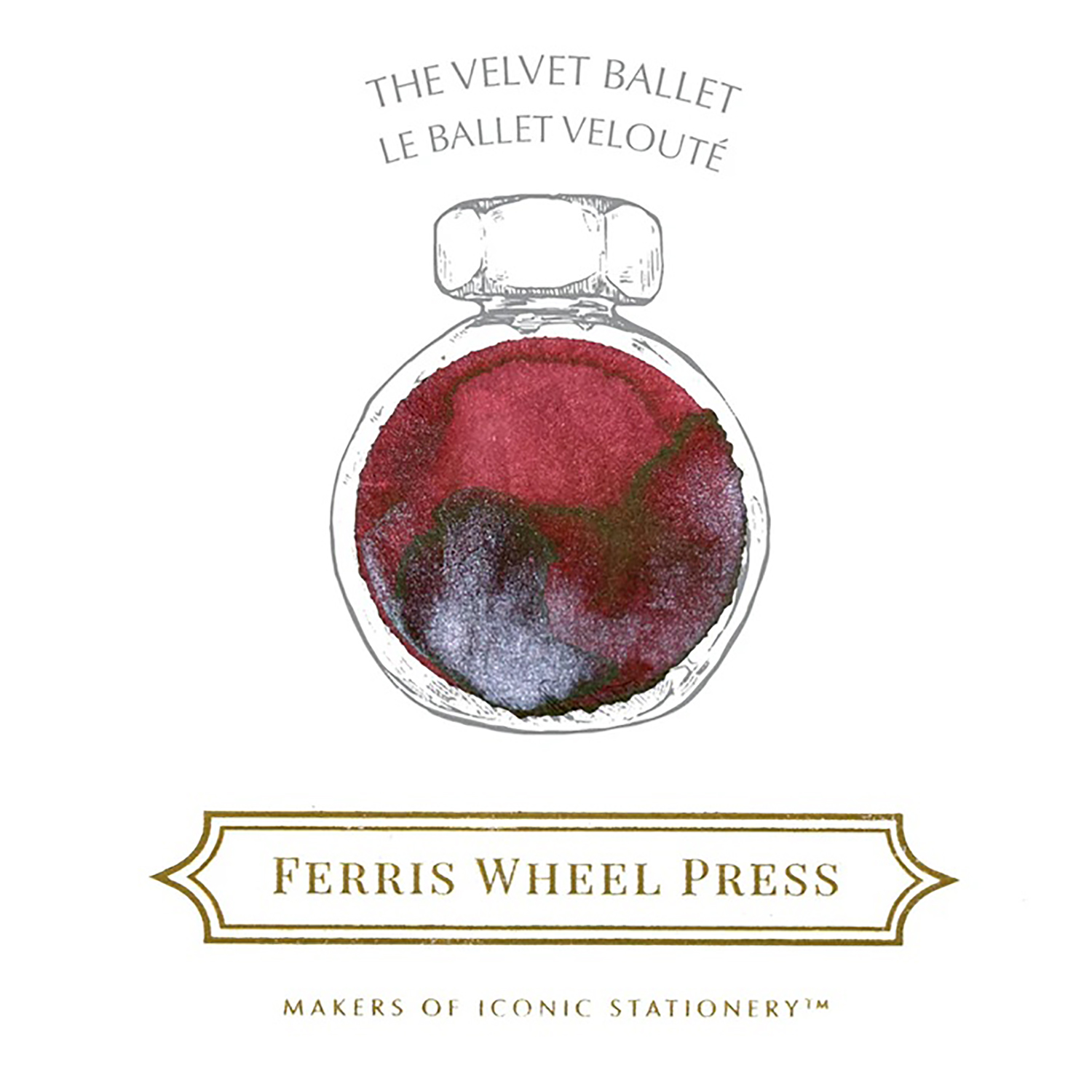 Ferris Wheel Press The Velvet Ballet 38 ml Ink Bottle