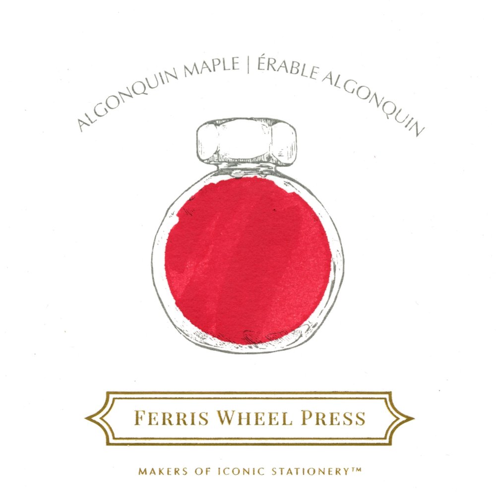 Ferris Wheel Press Autumn in Ontario Algonquin Maple 38 ml Inkwell Ferris Wheel Press Autumn in Ontario Algonquin Maple 38 ml Inkwell